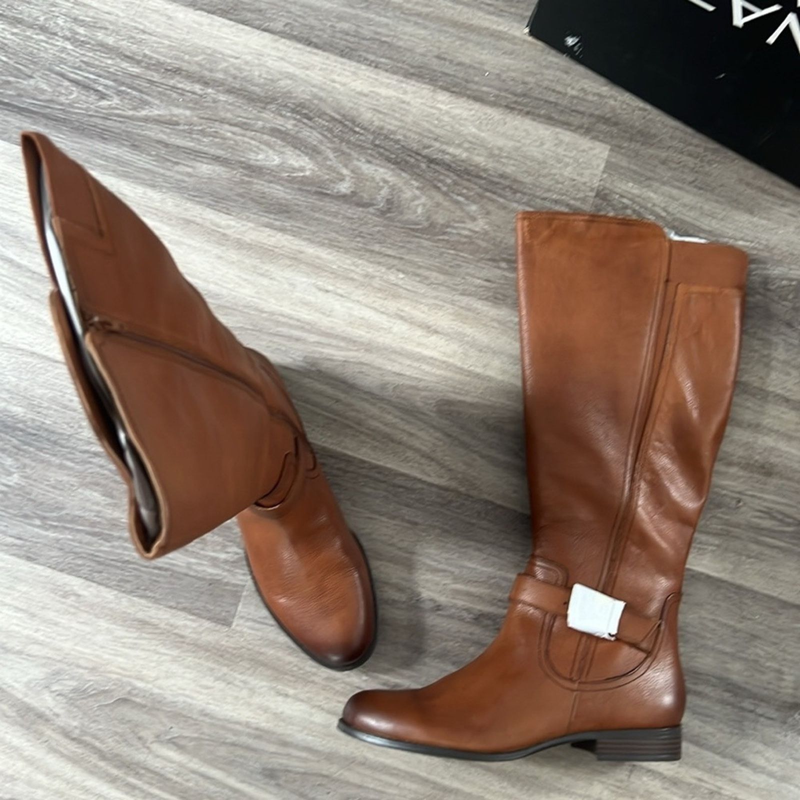 Other Naturalizer Casual Leather Tall Riding Boots with Buckle 12 Size US 12 / IT 42 - 7 Thumbnail