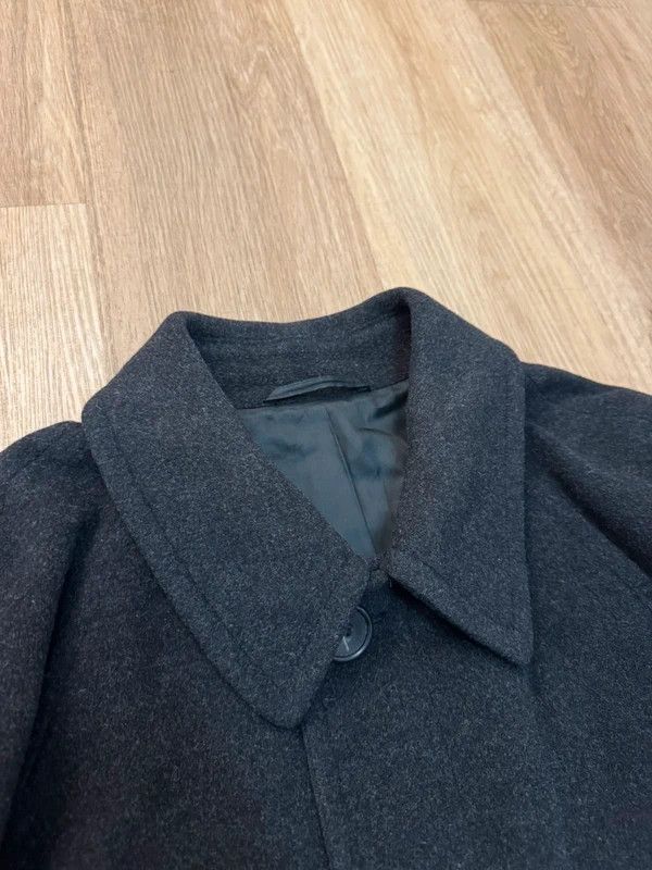 Hugo Boss Hugo Boss Bertone Wool Black Long Coat Oversize size L Size US L / EU 52-54 / 3 - 9 Thumbnail