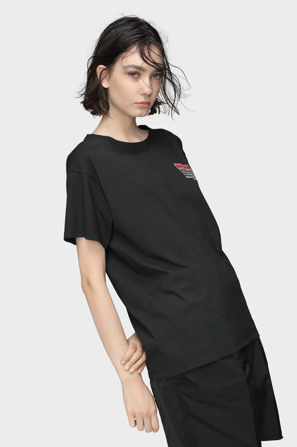 Maison Margiela o1w1db10526 Bingo T-Shirt in Black Size M / US 6-8 / IT 42-44 - 3 Thumbnail