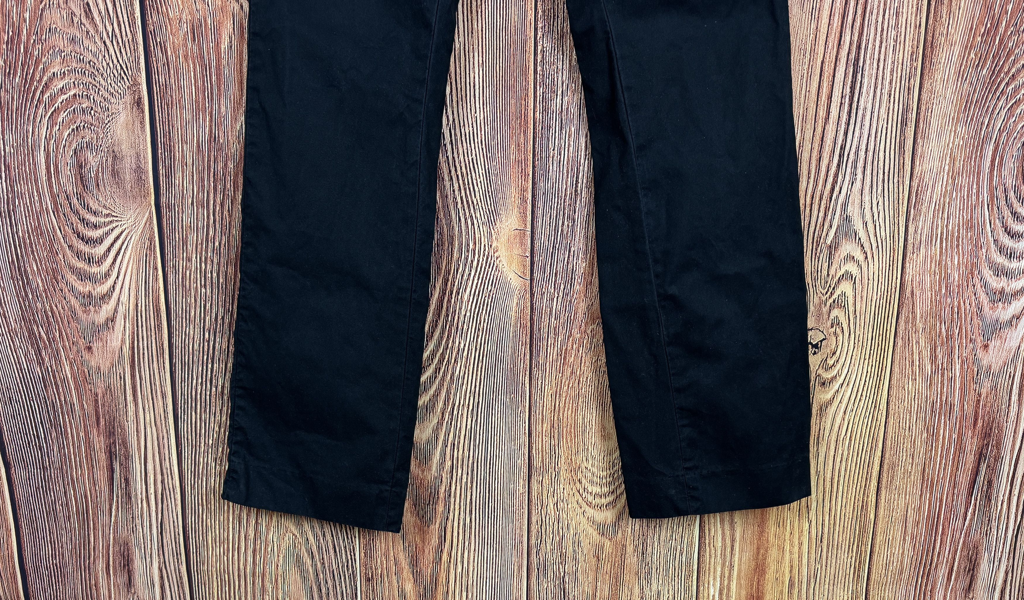 Acne Studios ACNE Guy Black Chino Casual Pant W33 L32 Size US 33 - 3 Thumbnail