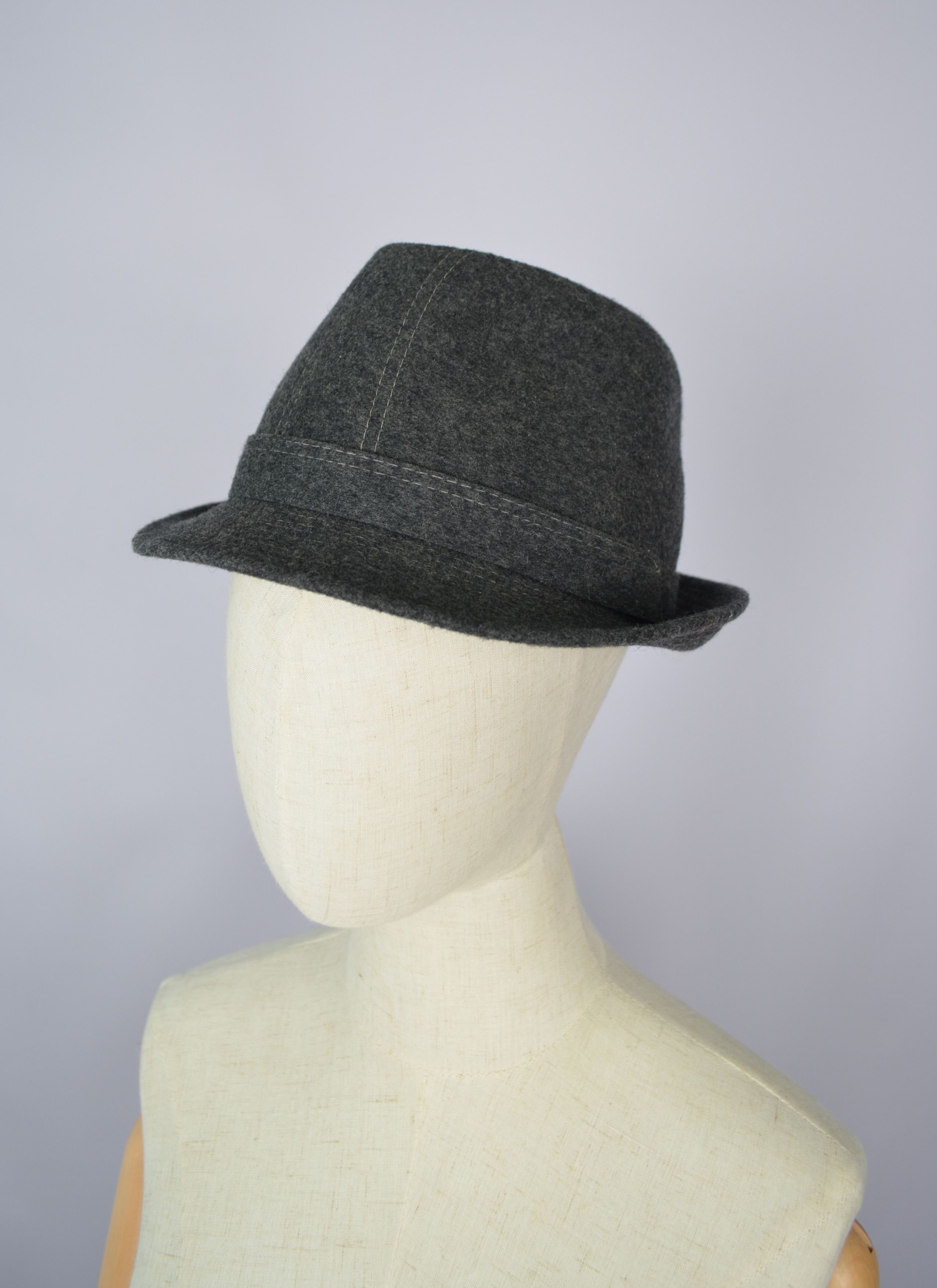 Man Made In Australia Womens Anton Pichler Graz Vintage Fedora Hat Felt Bavarian Size ONE SIZE - 1 Thumbnail