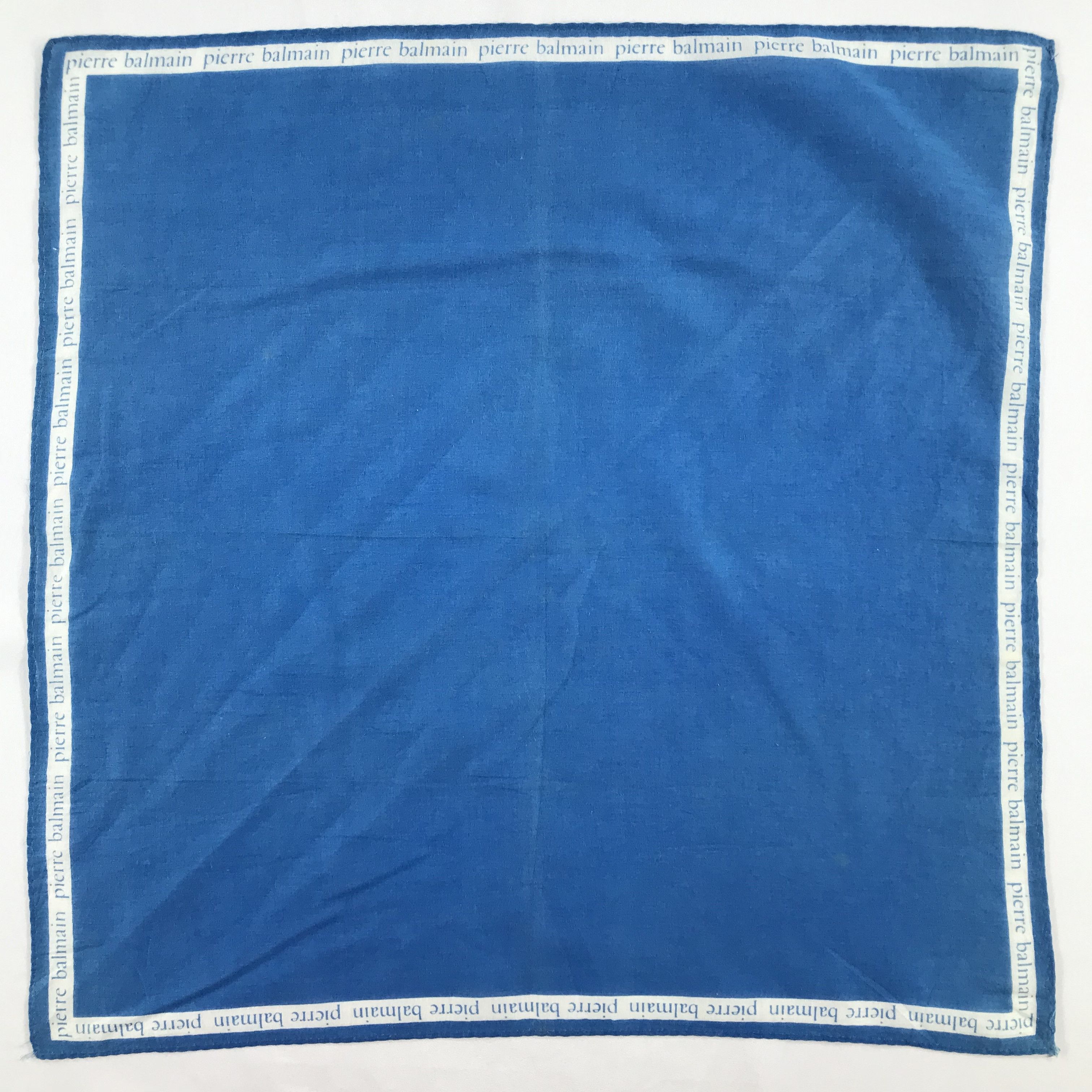 Pierre Balmain × Vintage Pierre Balmain Bandana / Handkerchief / Neckerchief - S2029 Size ONE SIZE - 1 Thumbnail