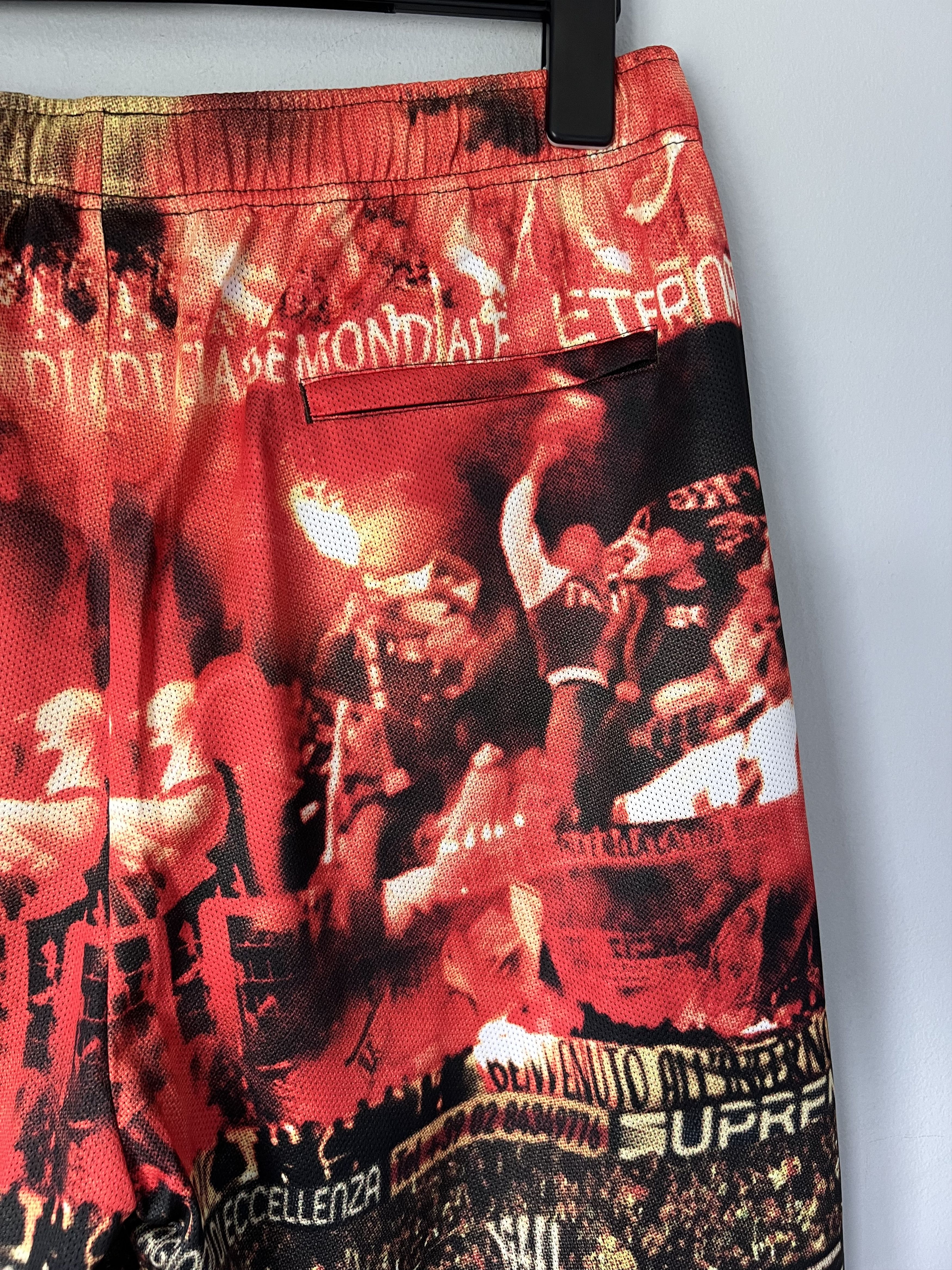 Supreme Supreme Vinci Por Noi Soccer Shorts in Red Size US 34 / EU 50 - 5 Thumbnail