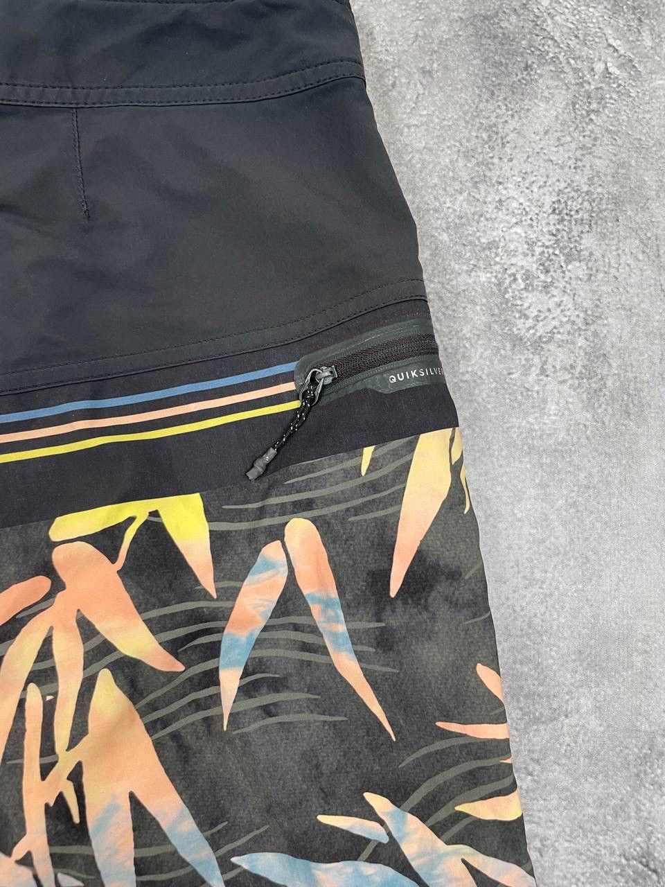 Quiksilver Quiksilver Men Boardshorts Surf Tropical Print Multicolor Size US 34 / EU 50 - 7 Thumbnail