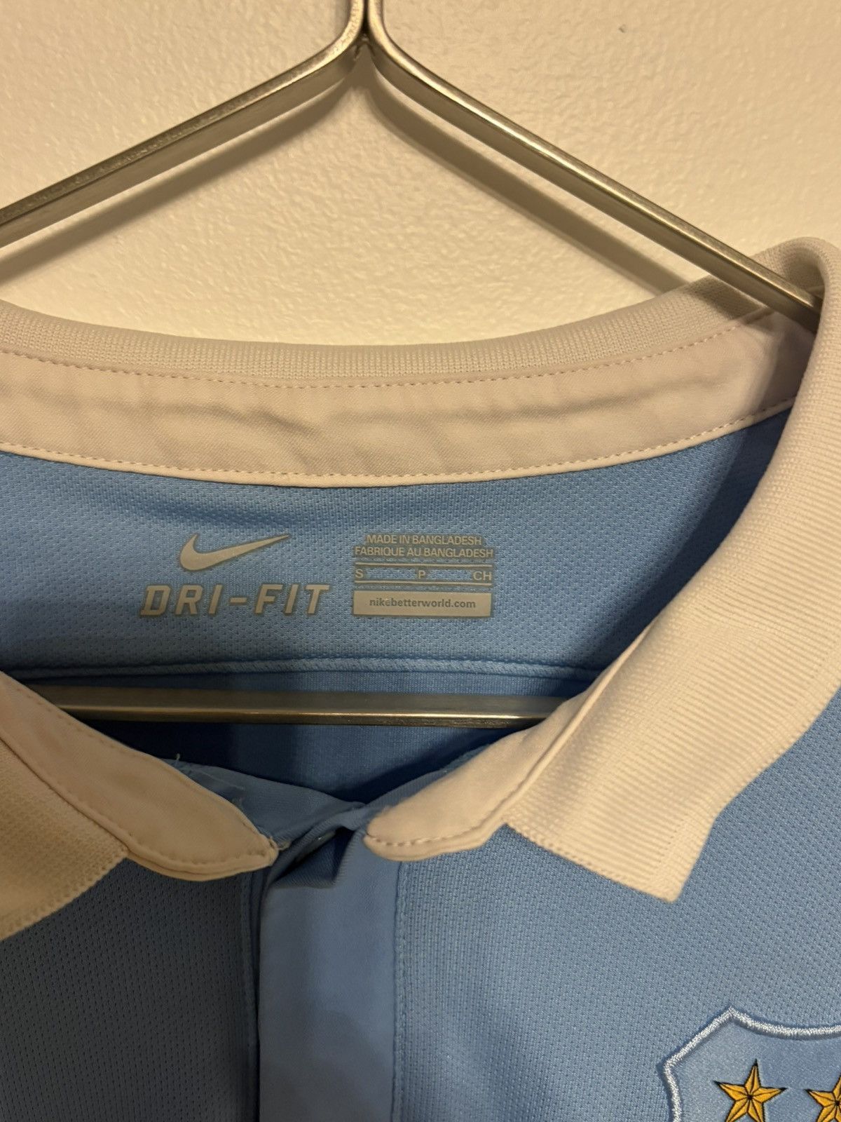 Nike Nike Etihad Manchester City 2015-2016 long-sleeve jersey Size US S / EU 44-46 / 1 - 4 Thumbnail