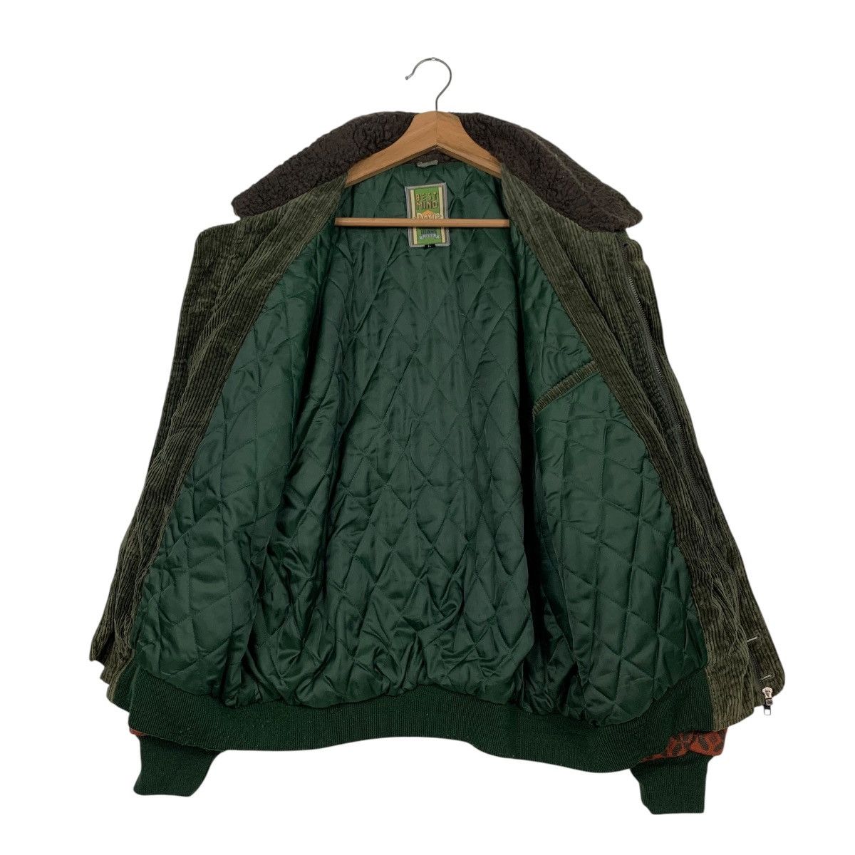 Vintage 90’s DARJE Native Design Hybrid Pig Skin Jacket #2857-C129 Size US L / EU 52-54 / 3 - 12 Thumbnail