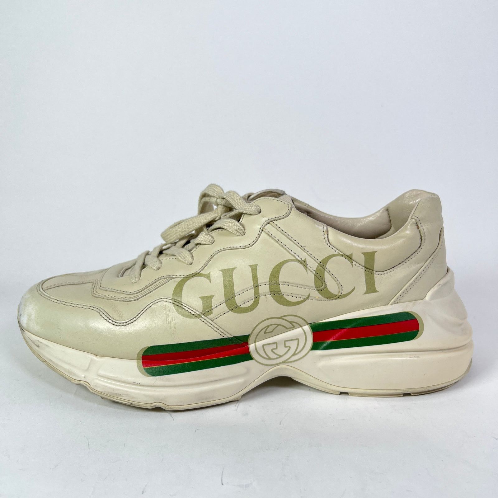 Gucci Gucci Vintage Web Logo Rhyton Sneaker Size US 10 / EU 43 - 3 Thumbnail