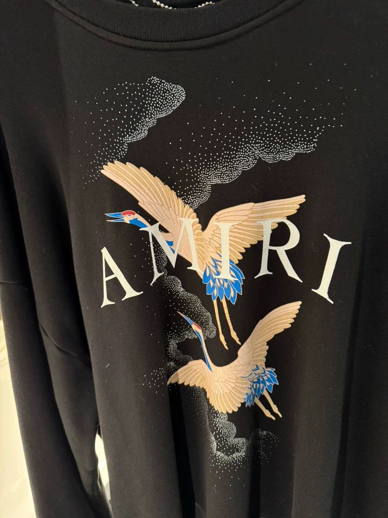 Amiri Amiri 19aw Crane Sweatshirt 2501-Nextarrow Size US S / EU 44-46 / 1 - 2 Thumbnail