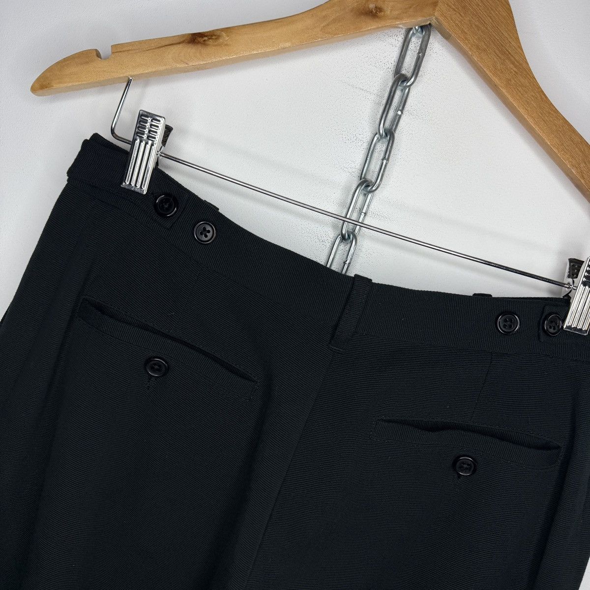 Ann Demeulemeester Ann Demeulemeester Trousers Flared Smart Vintage Archive Size 27" / US 4 / IT 40 - 10 Thumbnail