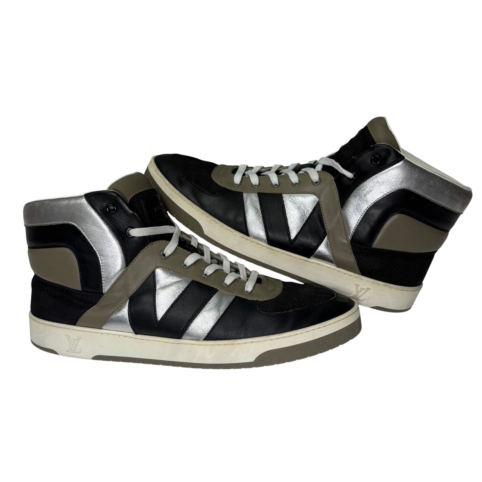 Louis Vuitton Louis Vuitton LI 0190 Authentic High Top Sneakers Shoes Size US 10.5 / EU 43-44 - 1 Thumbnail