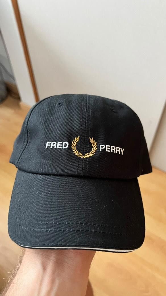 Fred Perry Fred perry black hat big logo casual Size ONE SIZE - 1 Thumbnail