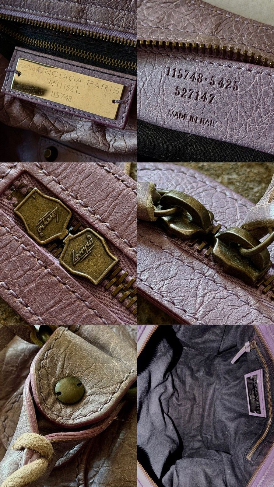 Balenciaga Balenciaga - 2000’s - Classic Motorcycle City - Lambskin Bag Size ONE SIZE - 23 Thumbnail