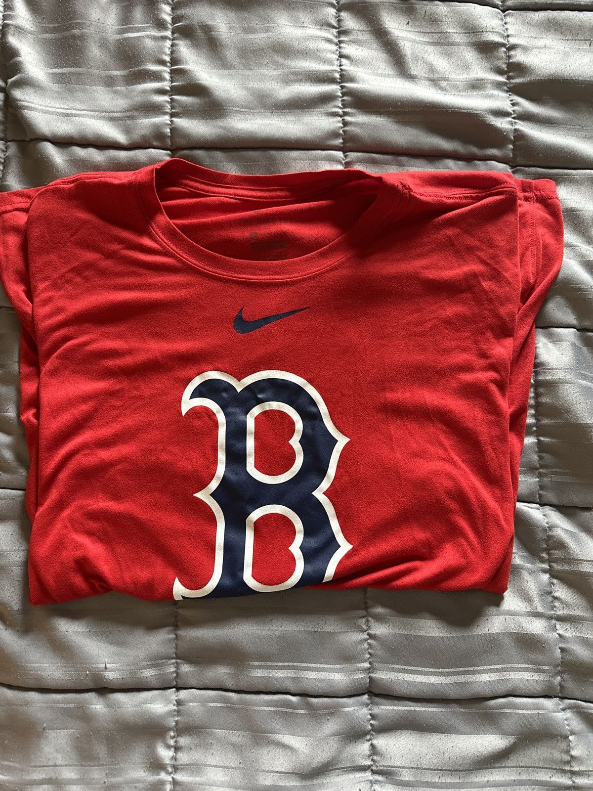 Nike Boston Red Sox Nike Tee (Red, Dri Fit) Size US L / EU 52-54 / 3 - 6 Thumbnail