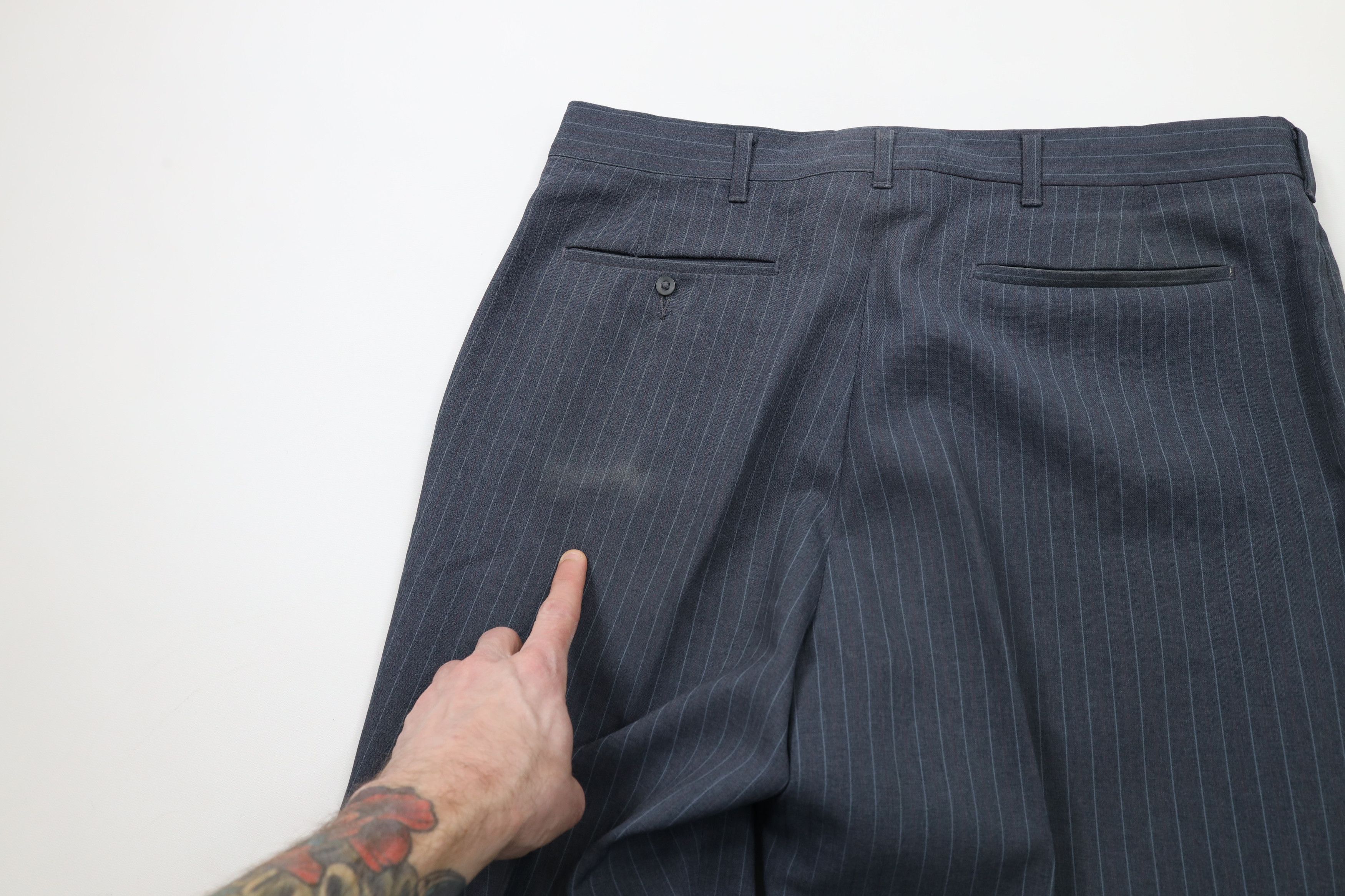 Vintage Vintage 70s Streetwear Striped Bell Bottoms Chino Pants USA Size US 34 / EU 50 - 9 Thumbnail