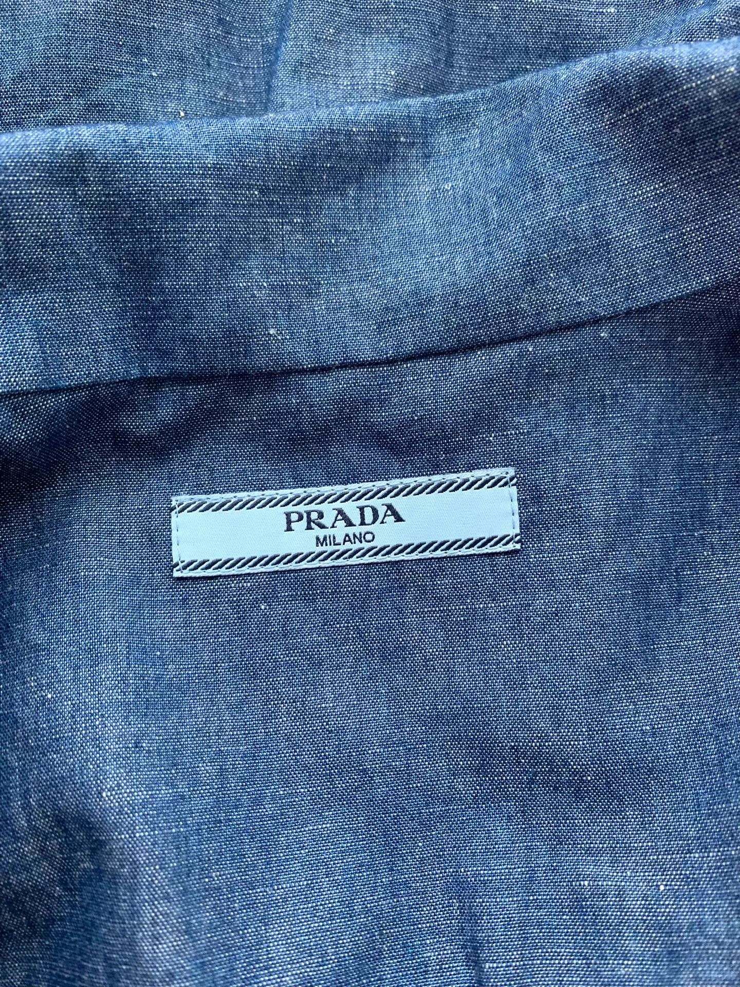 Prada Prada 26 S/S Denim Jumpsuit Women's Size 38 New With Tags Size XS / US 0-2 / IT 36-38 - 4 Thumbnail