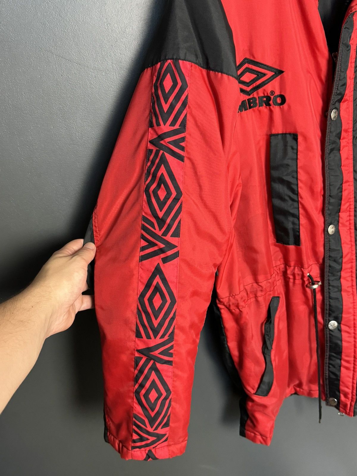 Umbro Vintage Manchester United 1990’s Training Football Jacket Size US XL / EU 56 / 4 - 8 Thumbnail
