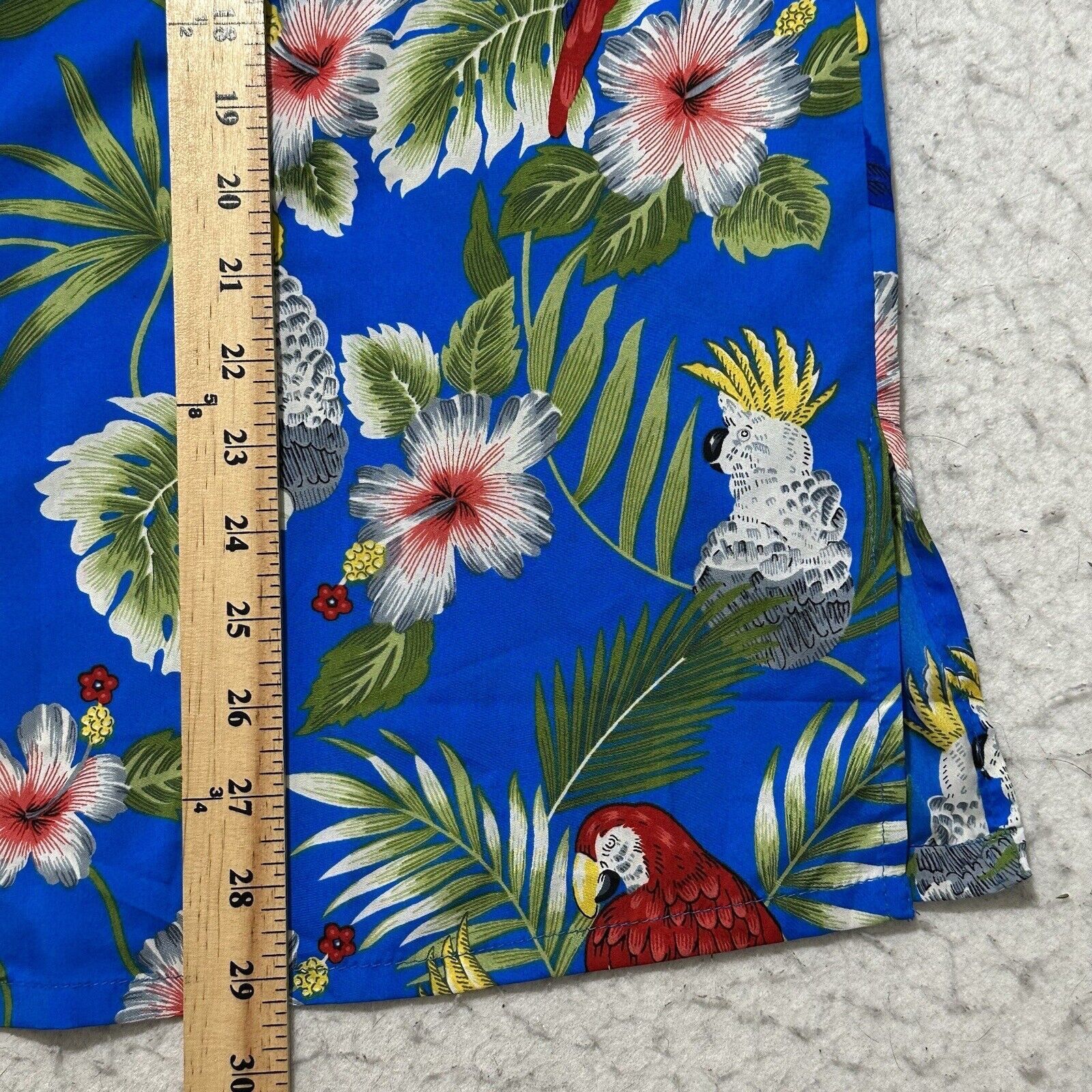 Other Double Decker Large Hawaiian Button Up Shirt Cockatoo Birds Size US L / EU 52-54 / 3 - 9 Thumbnail