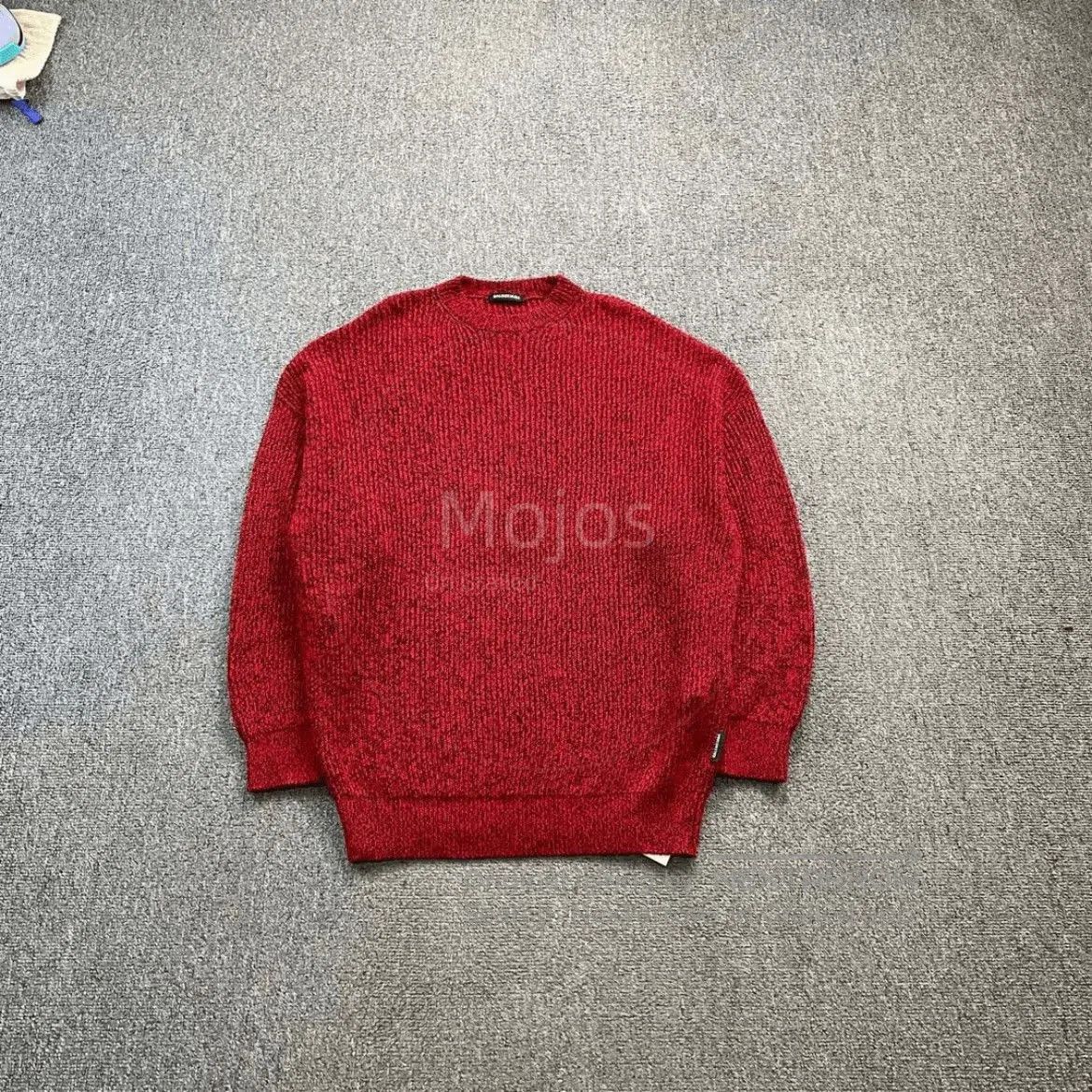 Balenciaga Balenciaga Oversized Logo Tag Knitwear Sweater. Size US S / EU 44-46 / 1 - 1 Thumbnail