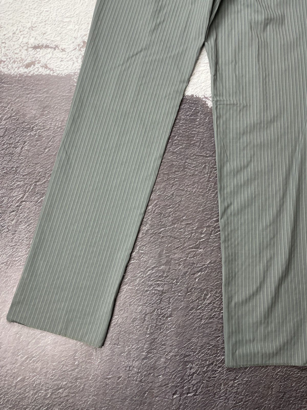Versace Versace Collection grey striped wool casual pants Size US 32 / EU 48 - 13 Thumbnail