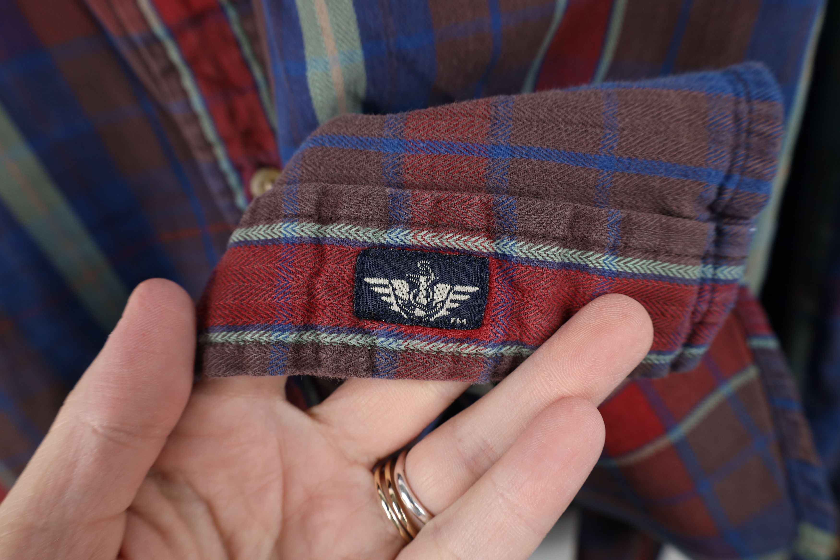 Vintage Vintage 90s Streetwear Rainbow Plaid Flannel Button Shirt Size US XL / EU 56 / 4 - 4 Thumbnail