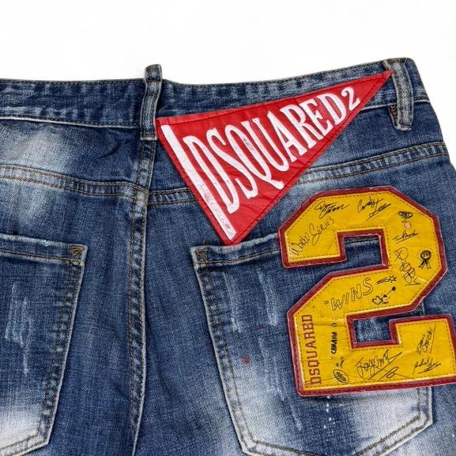 Dsquared2 Rare DSQUARED2 skinny fit denim jeans Size US 31 - 1 Thumbnail