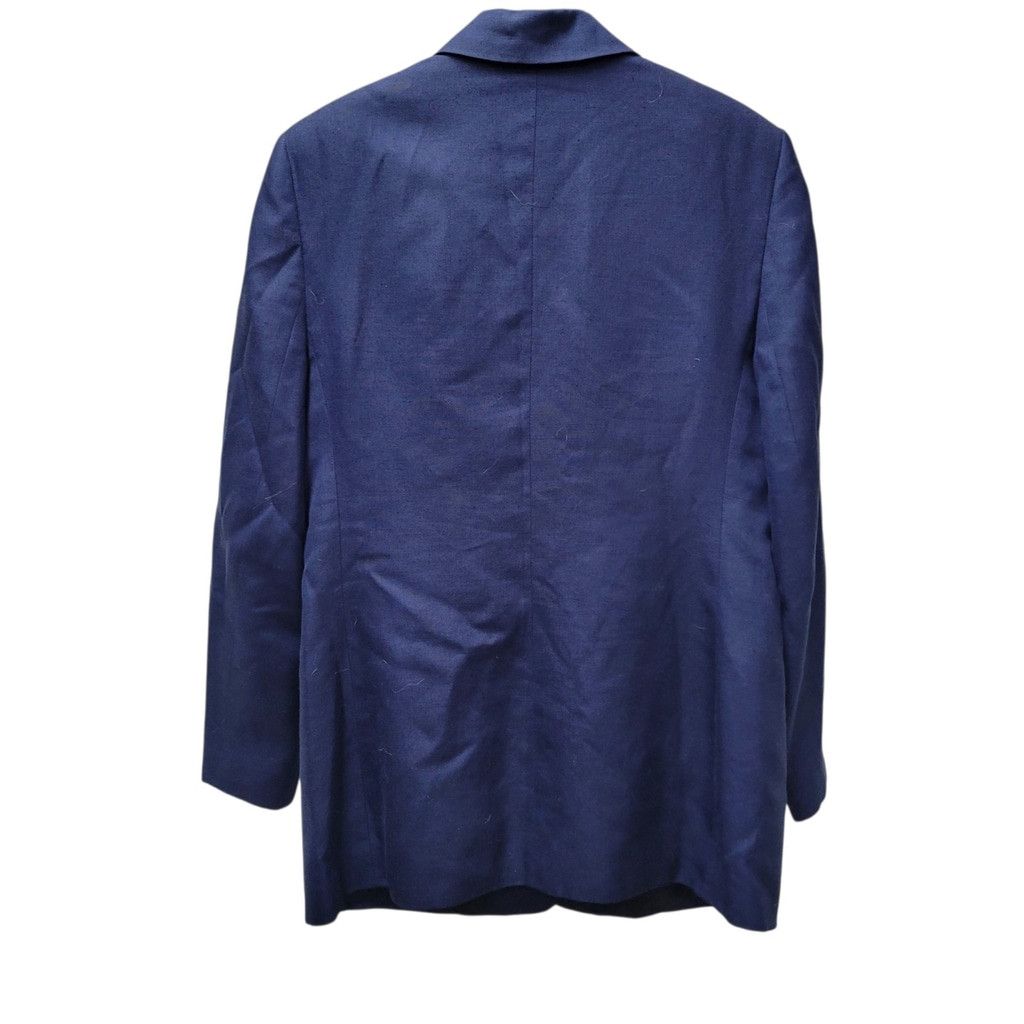 Talbots Talbots Italian Fabric 2-Button Navy Viscose Linen Blend Bla Size XL / US 12-14 / IT 48-50 - 6 Thumbnail