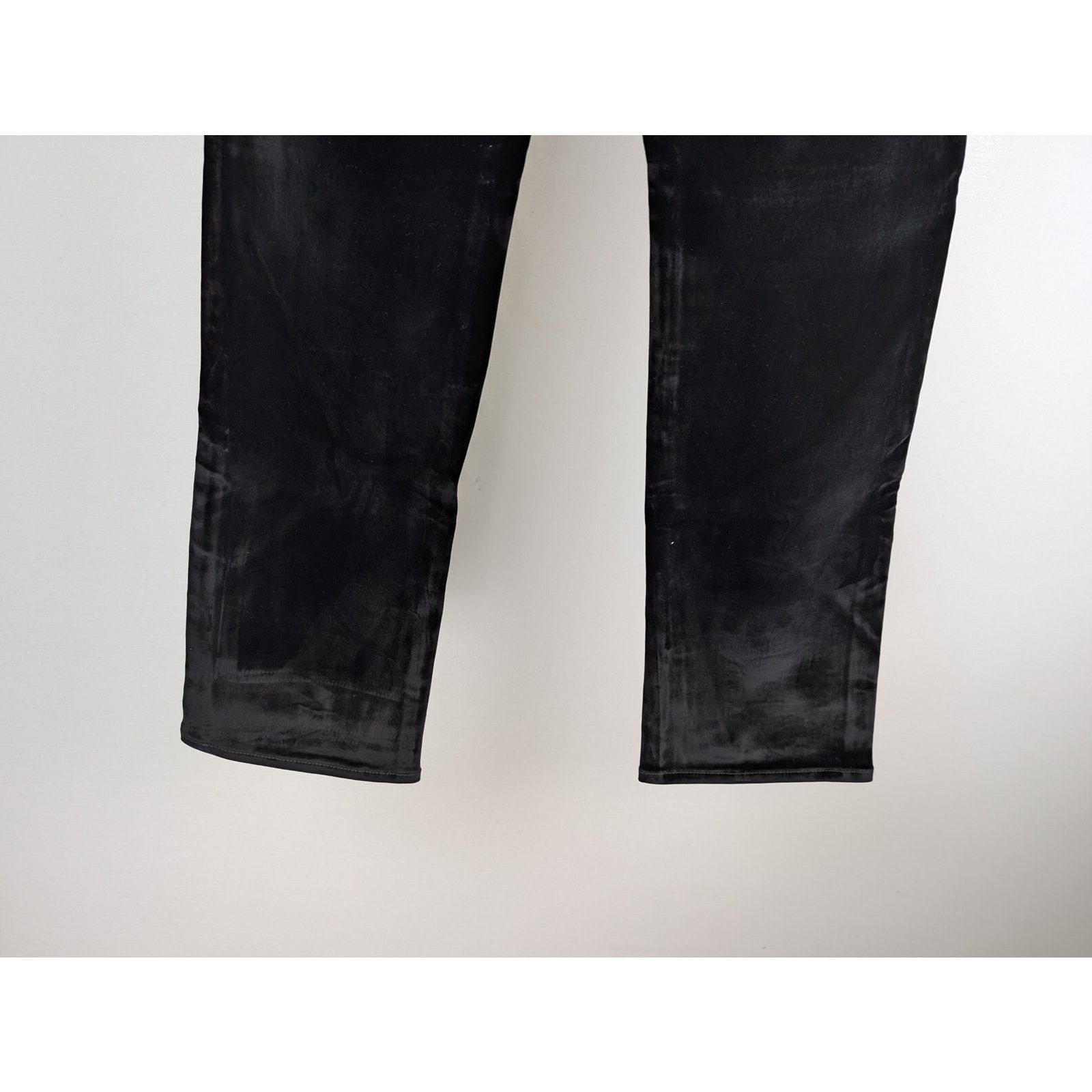 Prada o1rshd1 Velvet Denim Jean Pants in Nero Size US 32 / EU 48 - 12 Thumbnail