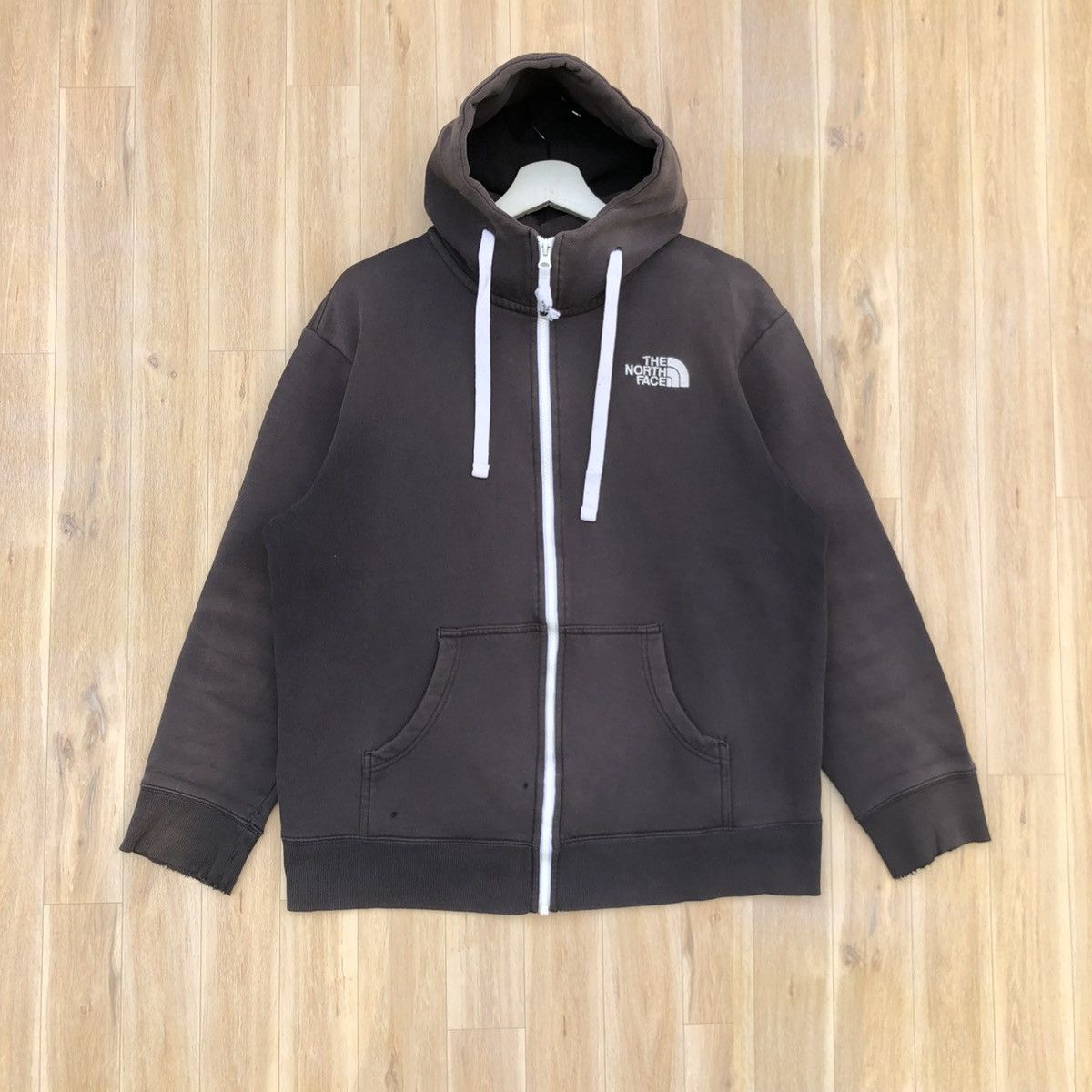 The North Face Vintage The North Face Hoodie Faded Pullover Size US L / EU 52-54 / 3 - 2 Thumbnail