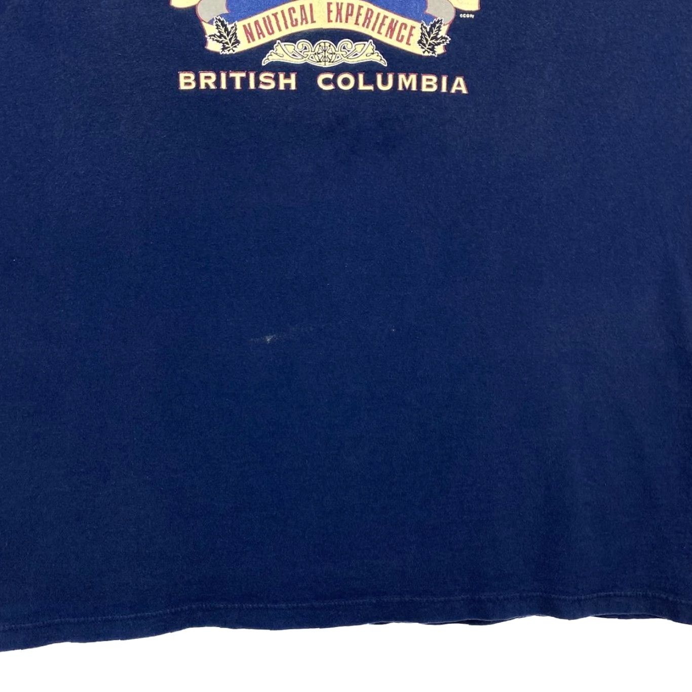 Vintage VINTAGE Victoria Canada “British Columbia” Nautical Souvenir Graphic T-Shirt XL Men Navy Blue Shirts XL Mens Size US XL / EU 56 / 4 - 6 Thumbnail