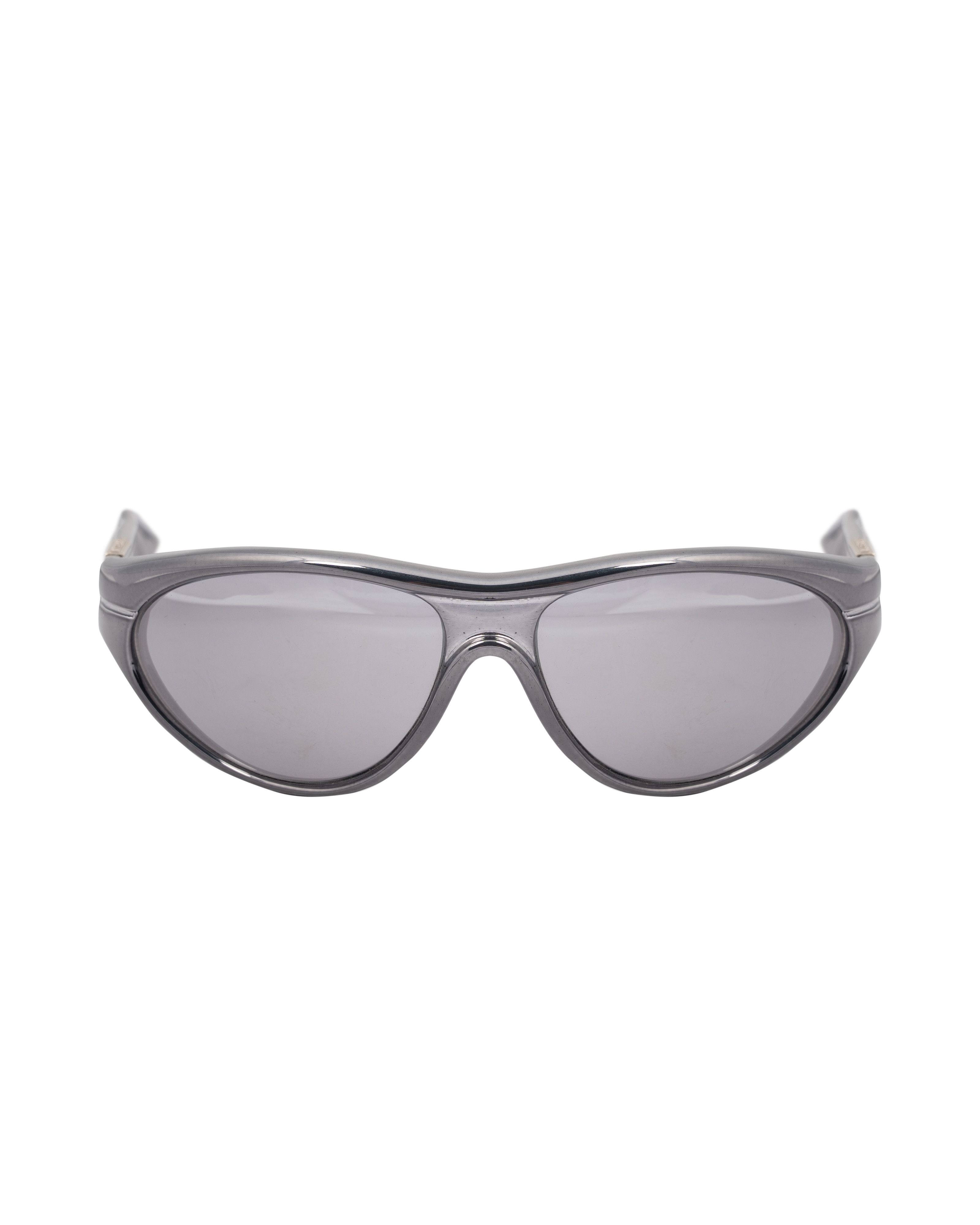 Polo Ralph Lauren Ralph Lauren Polo Sport '90s Dark Silver Plastic Sunglasses Size ONE SIZE - 1 Thumbnail