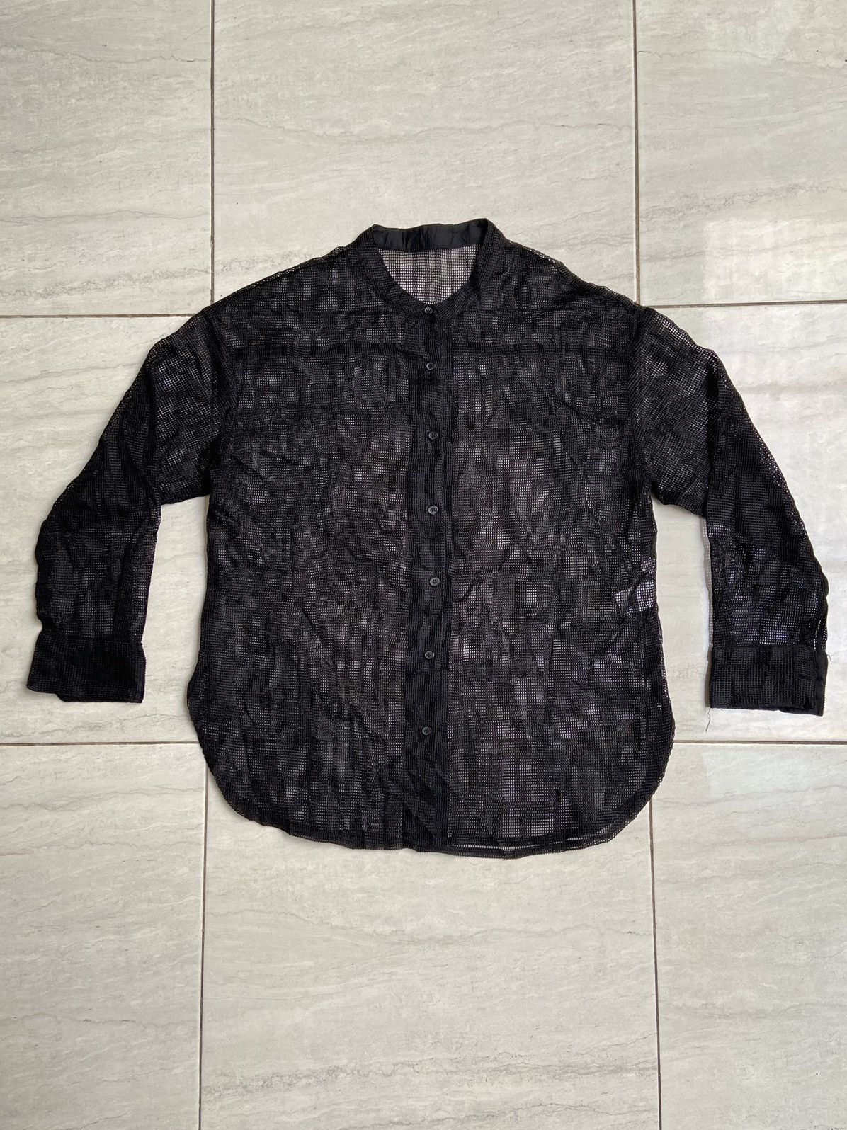 Designer × Japanese Brand LINEUCE Japanese Brand Mesh Shirt Size US S / EU 44-46 / 1 - 6 Thumbnail