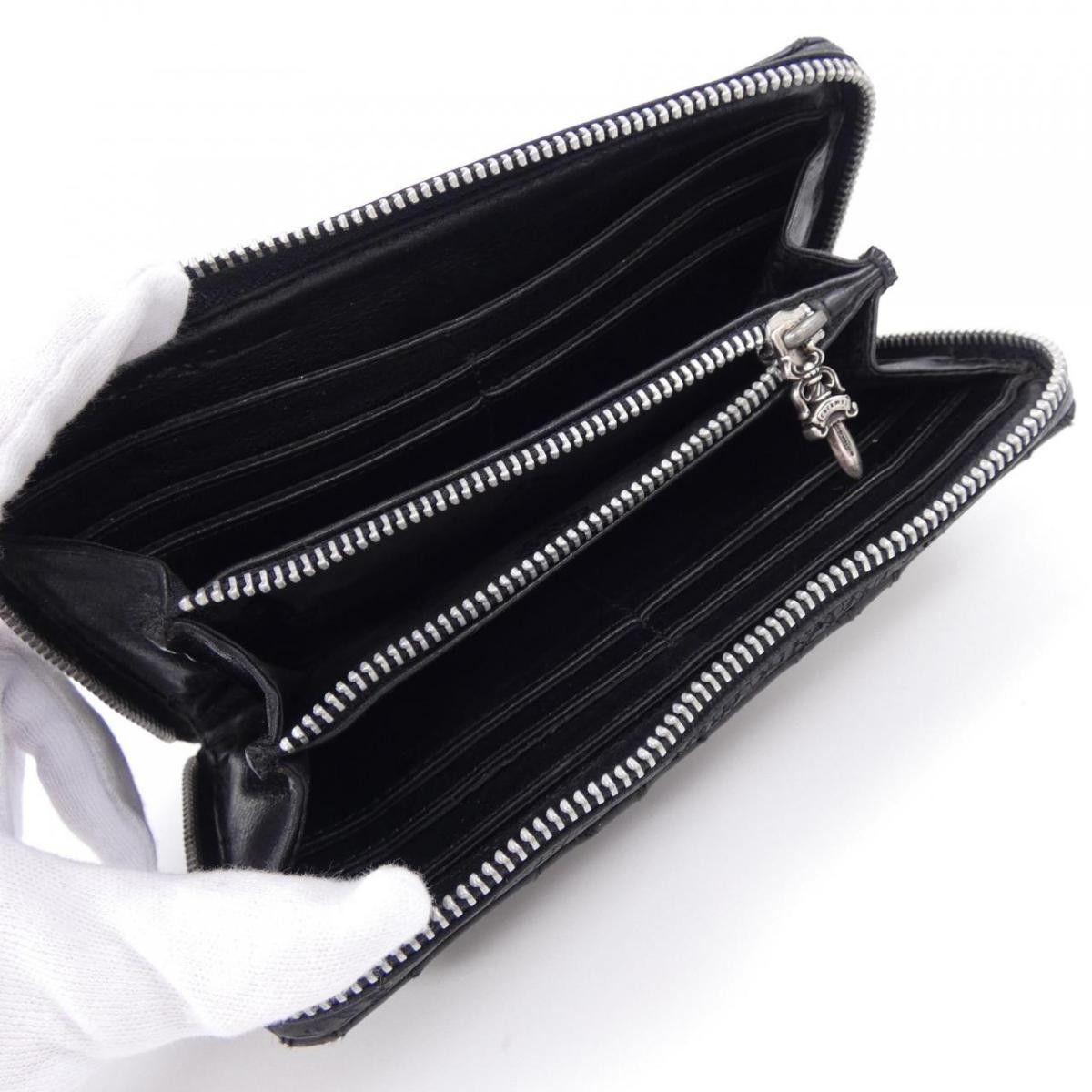 Chrome Hearts Chrome Hearts Cross Patch Wallet Size ONE SIZE - 3 Thumbnail