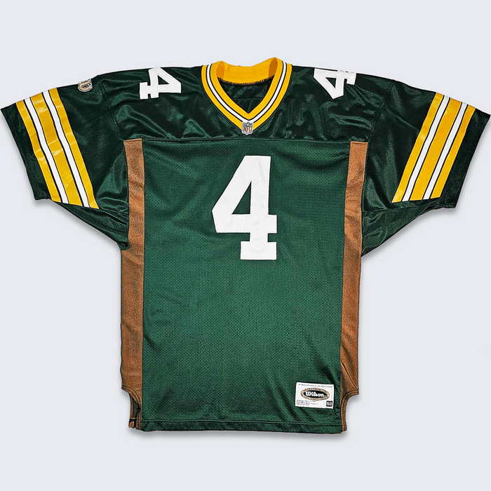 Brett Farve 4 Green Bay Packers 90's Vintage Reebok Mesh 