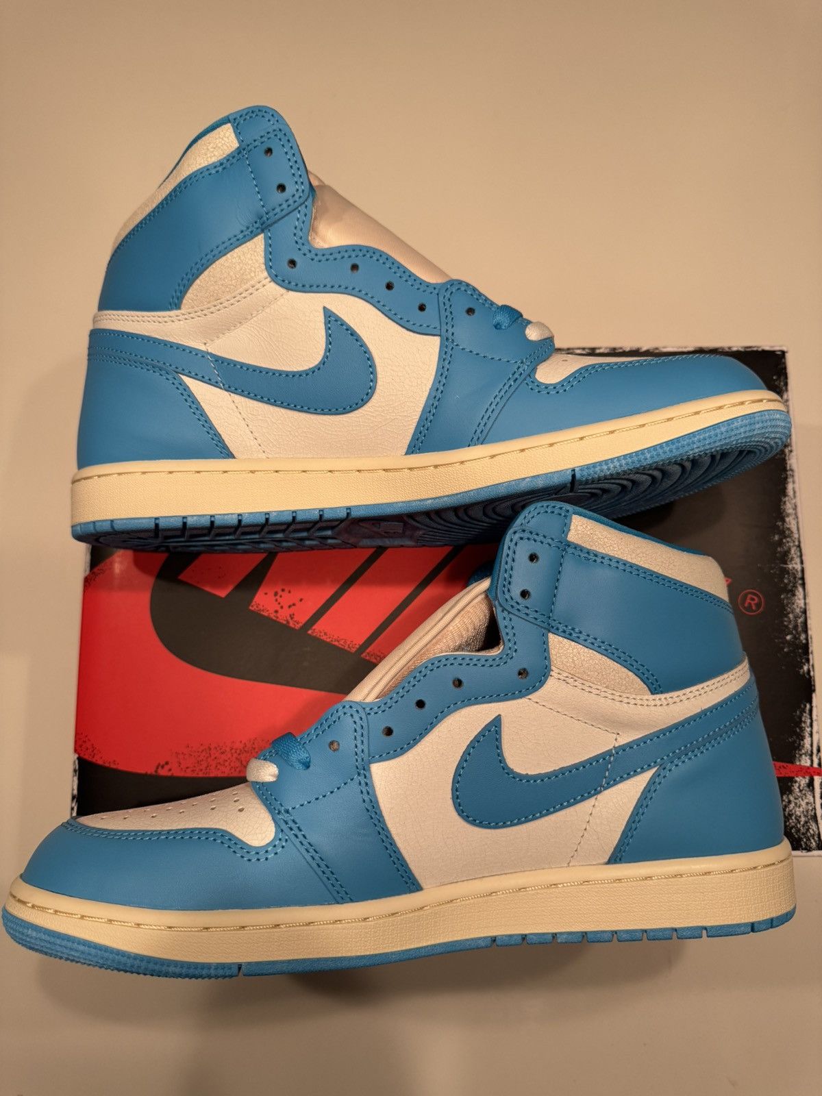 Jordan Brand Air Jordan 1 Retro High OG ‘UNC Reimagined’ Size US 11.5 / EU 44-45 - 2 Thumbnail
