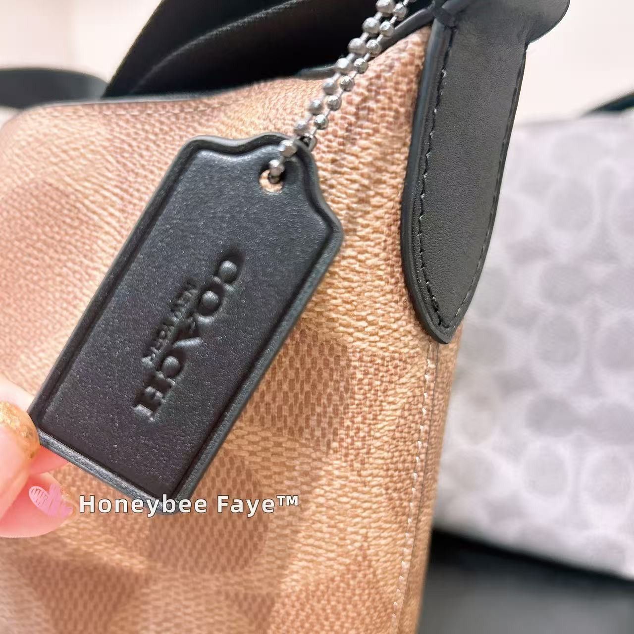 Coach Small Finn Crossbody Bag With Pouch In Maxi Signature Canvas Size ONE SIZE - 4 Thumbnail