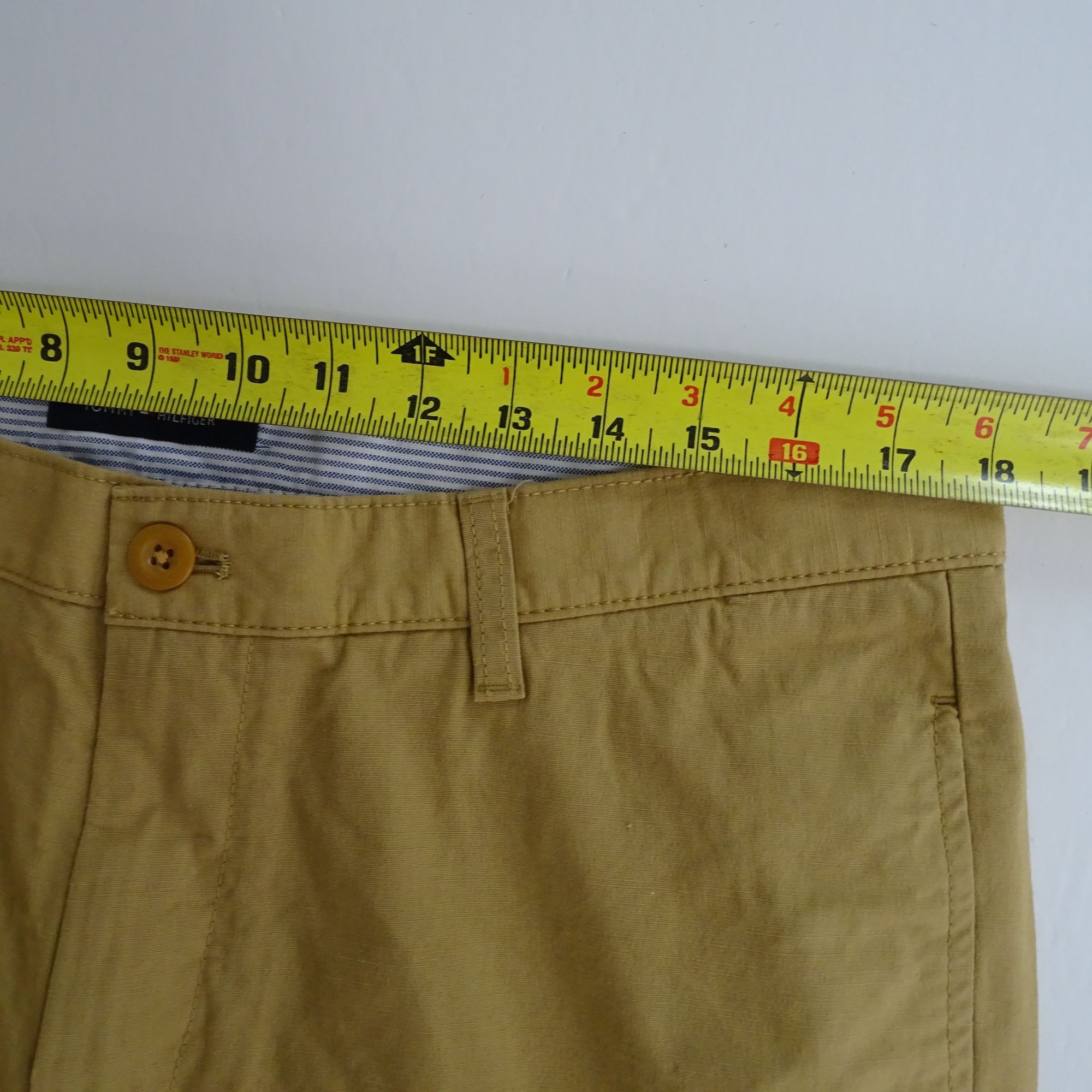 Tommy Hilfiger Tommy Hilfiger Khaki Chinos Pants Men Size 34 x 34 Cuffed Size US 34 / EU 50 - 10 Thumbnail