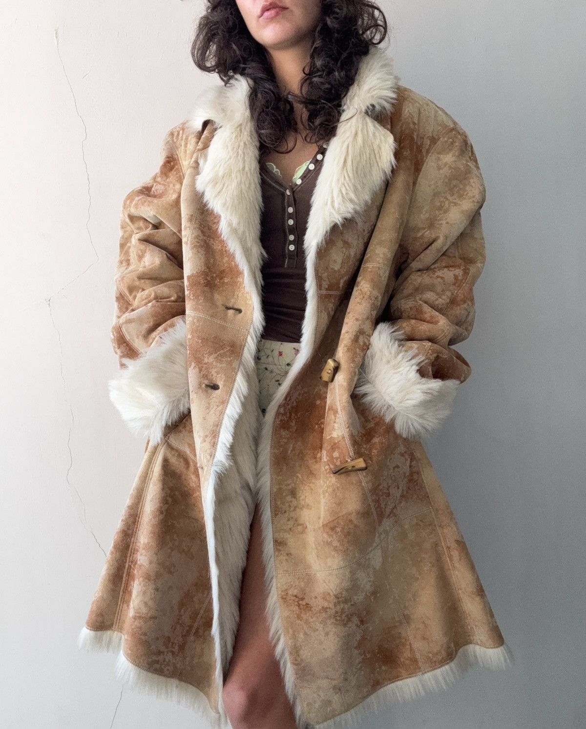 Vintage y2k leather coat Size XL / US 12-14 / IT 48-50 - 5 Thumbnail