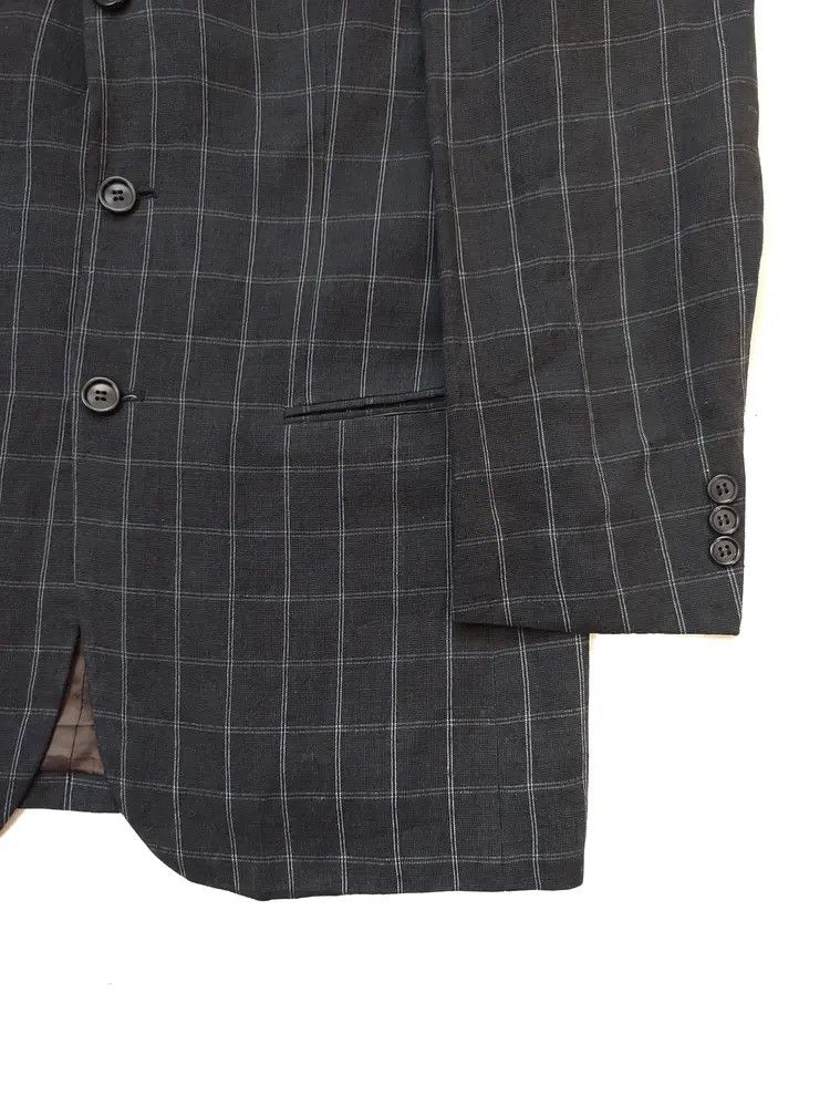 Yves Saint Laurent YSL Vintage Plaid Blazer yves saint laurent Size 48R - 6 Thumbnail
