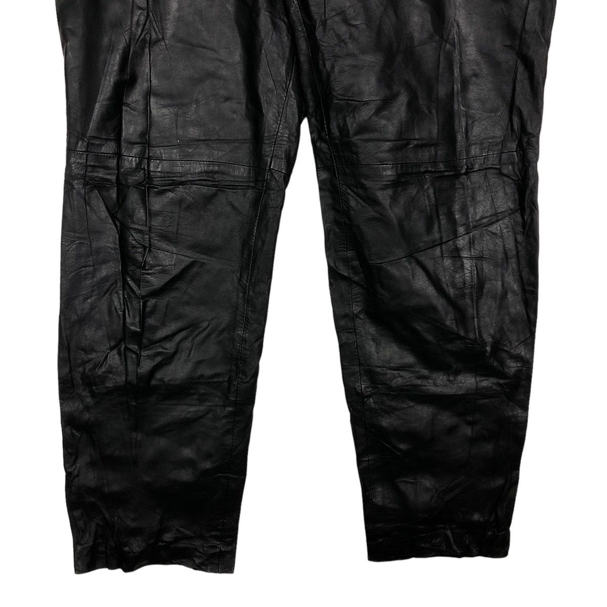 Issey Miyake 🔥90’s Riot Genuine Leather Pants C&A Issey Miyake Japan Size US 34 / EU 50 - 4 Thumbnail