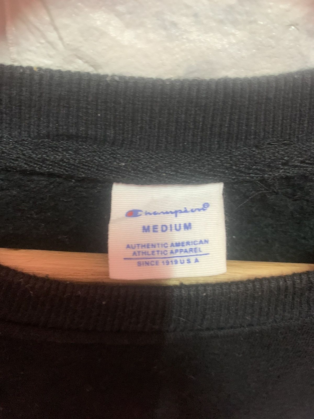 Champion × Stussy STEAL !! Sweatshirt CHAMPION X STUSSY Size US M / EU 48-50 / 2 - 6 Thumbnail