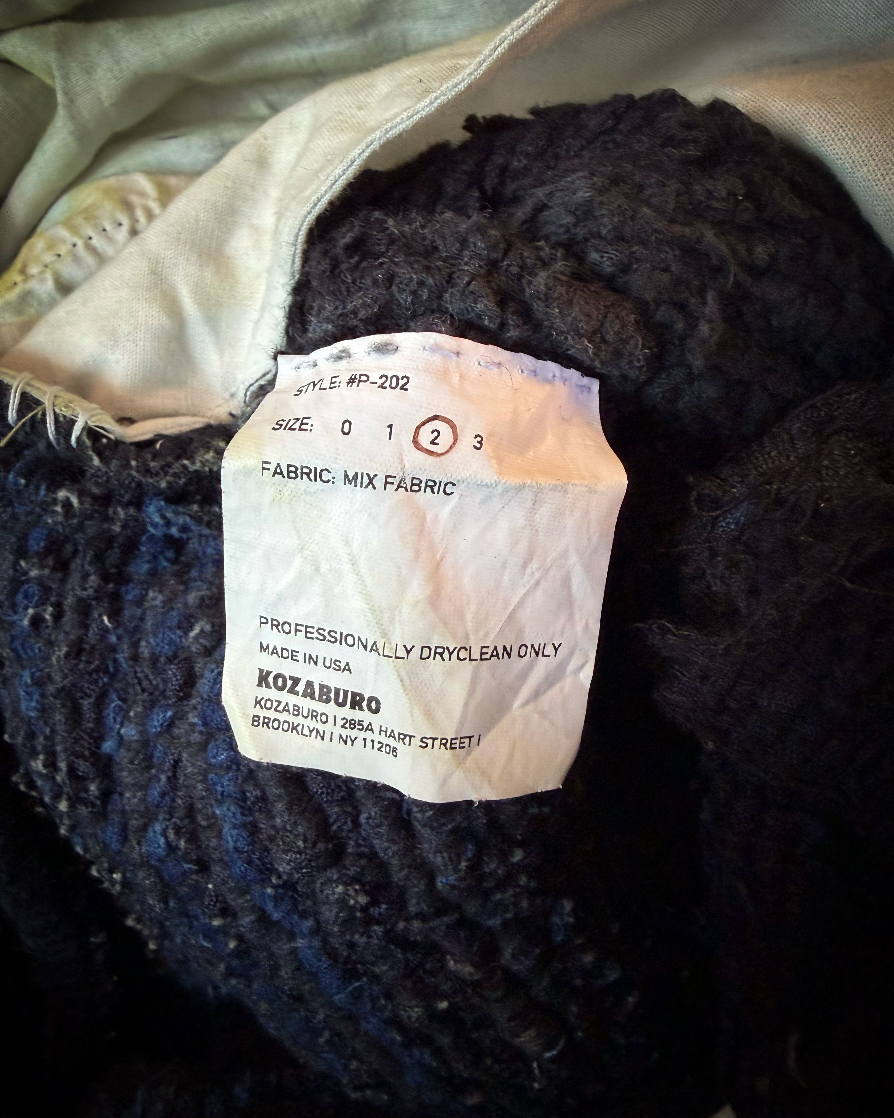 KOZABURO KOZABURO SAKIORI 3D BORO DENIM Size US 32 / EU 48 - 9 Thumbnail