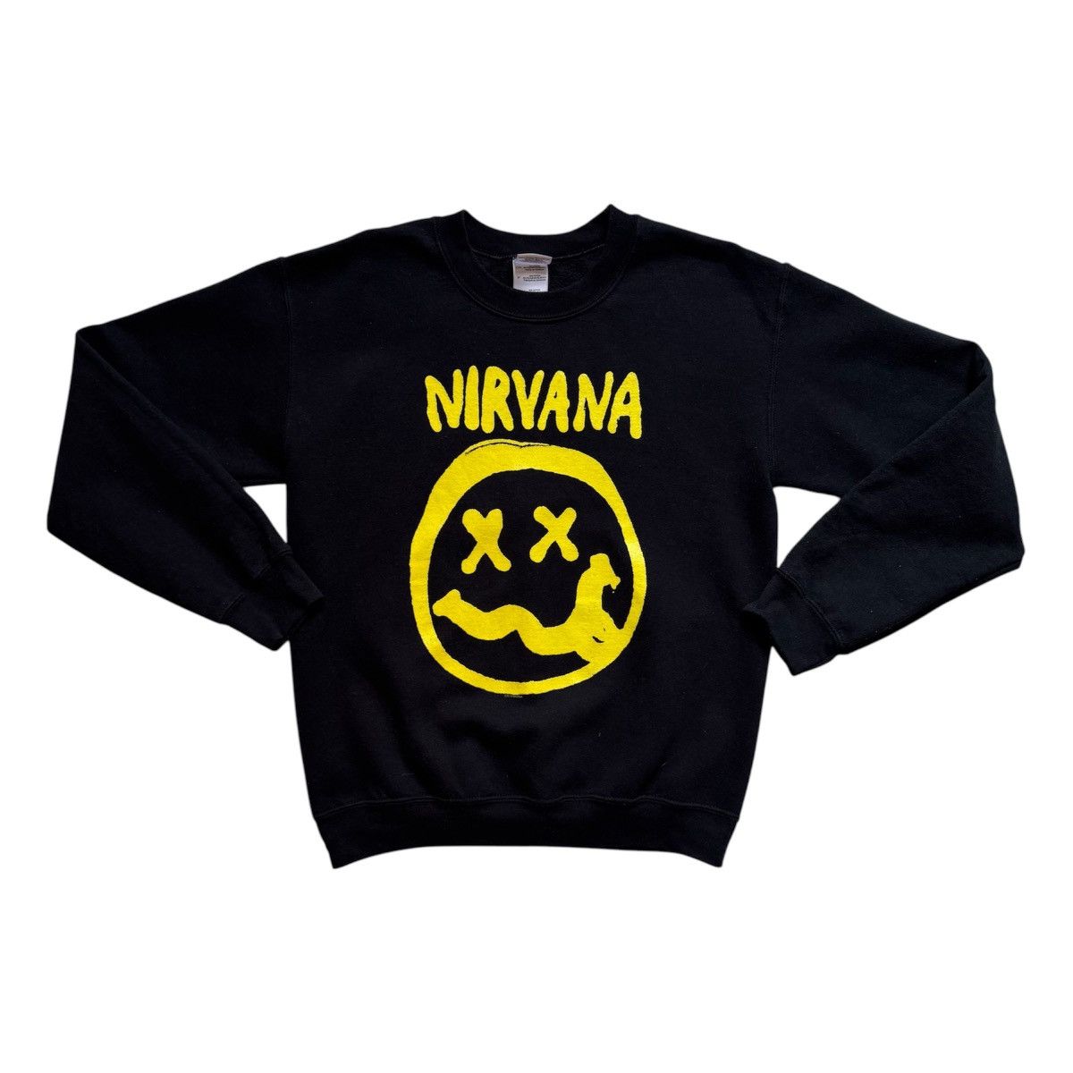 Vintage 2013 Nirvana Smiley Face Rare Sweatshirt