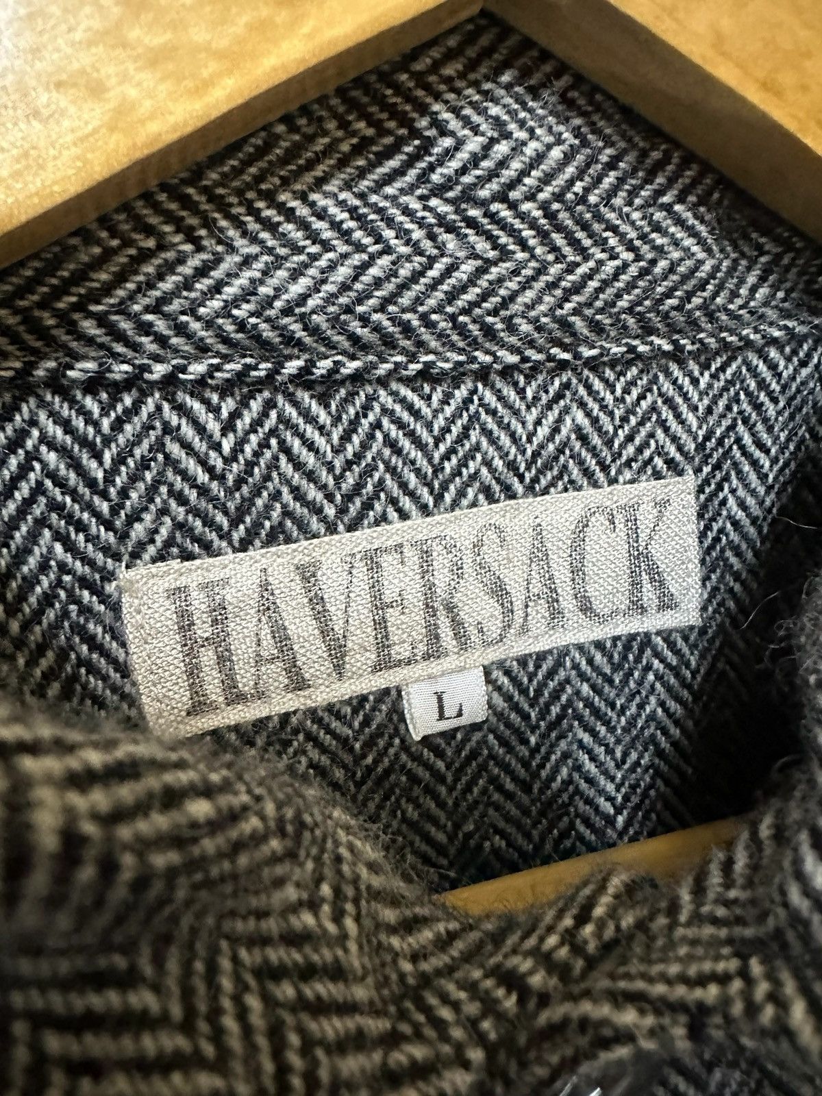 Haversack Haversack Work Jacket Wool Button Japan Size US L / EU 52-54 / 3 - 5 Thumbnail