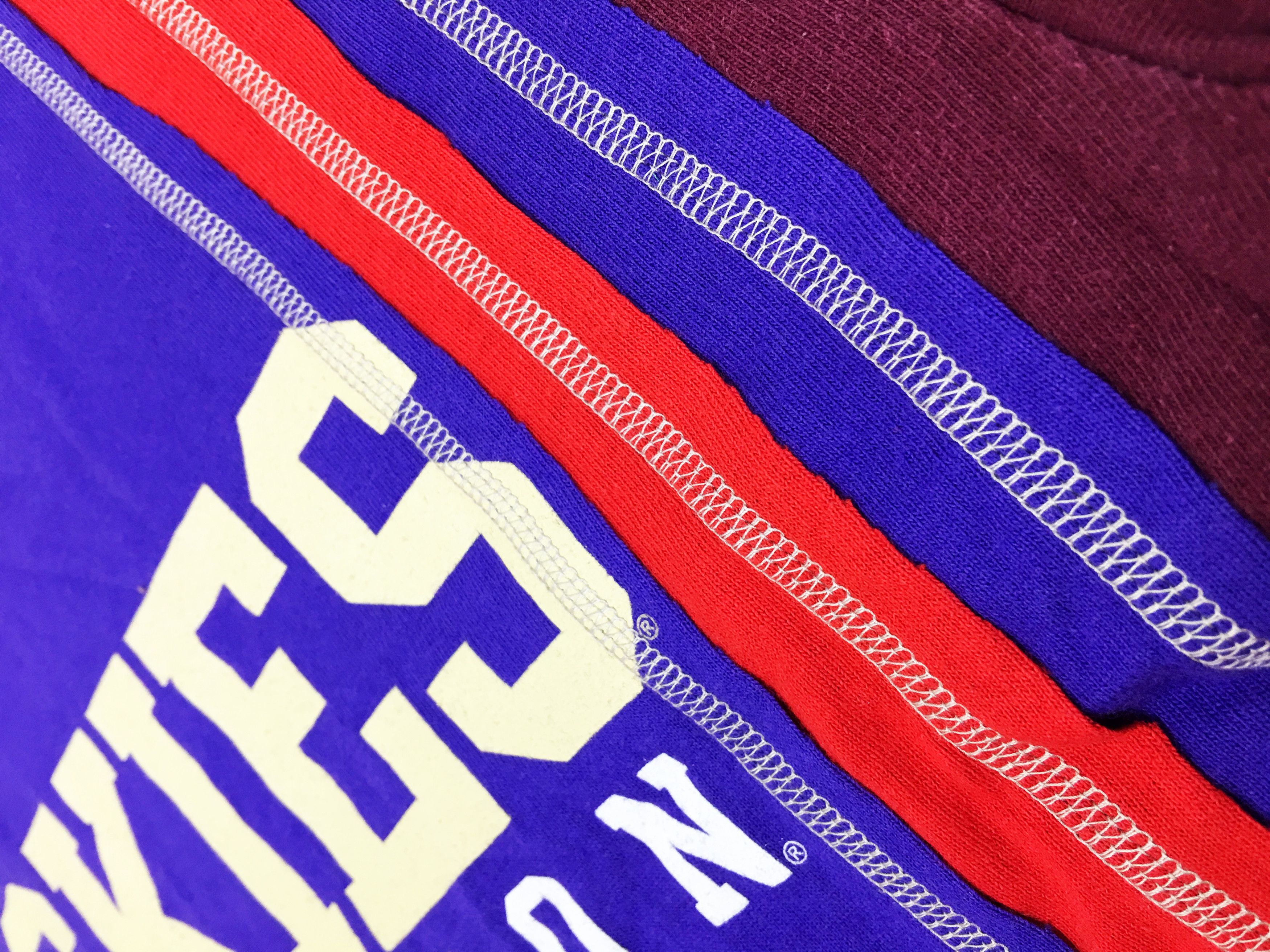 Japanese Brand Needles 7 Cuts Short Sleeve College T-shirt Small Size US S / EU 44-46 / 1 - 4 Thumbnail