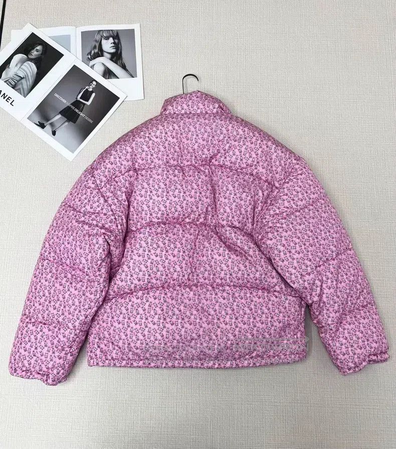 Balenciaga Balenciaga Pink Rabbit Puffer Jacket Size XS / US 0-2 / IT 36-38 - 3 Thumbnail