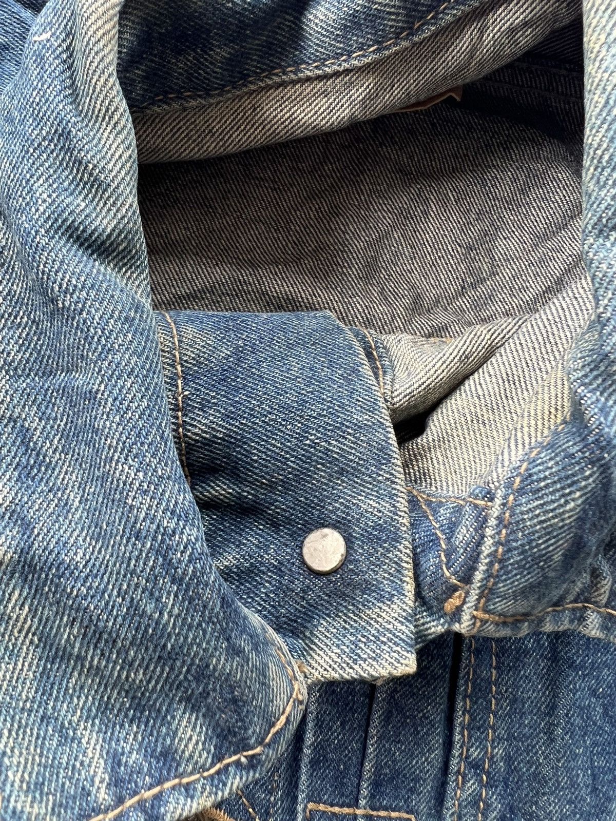 Japanese Brand Vintage Fittz Japanese Brand Indigo Denim Jacket Size US L / EU 52-54 / 3 - 7 Thumbnail