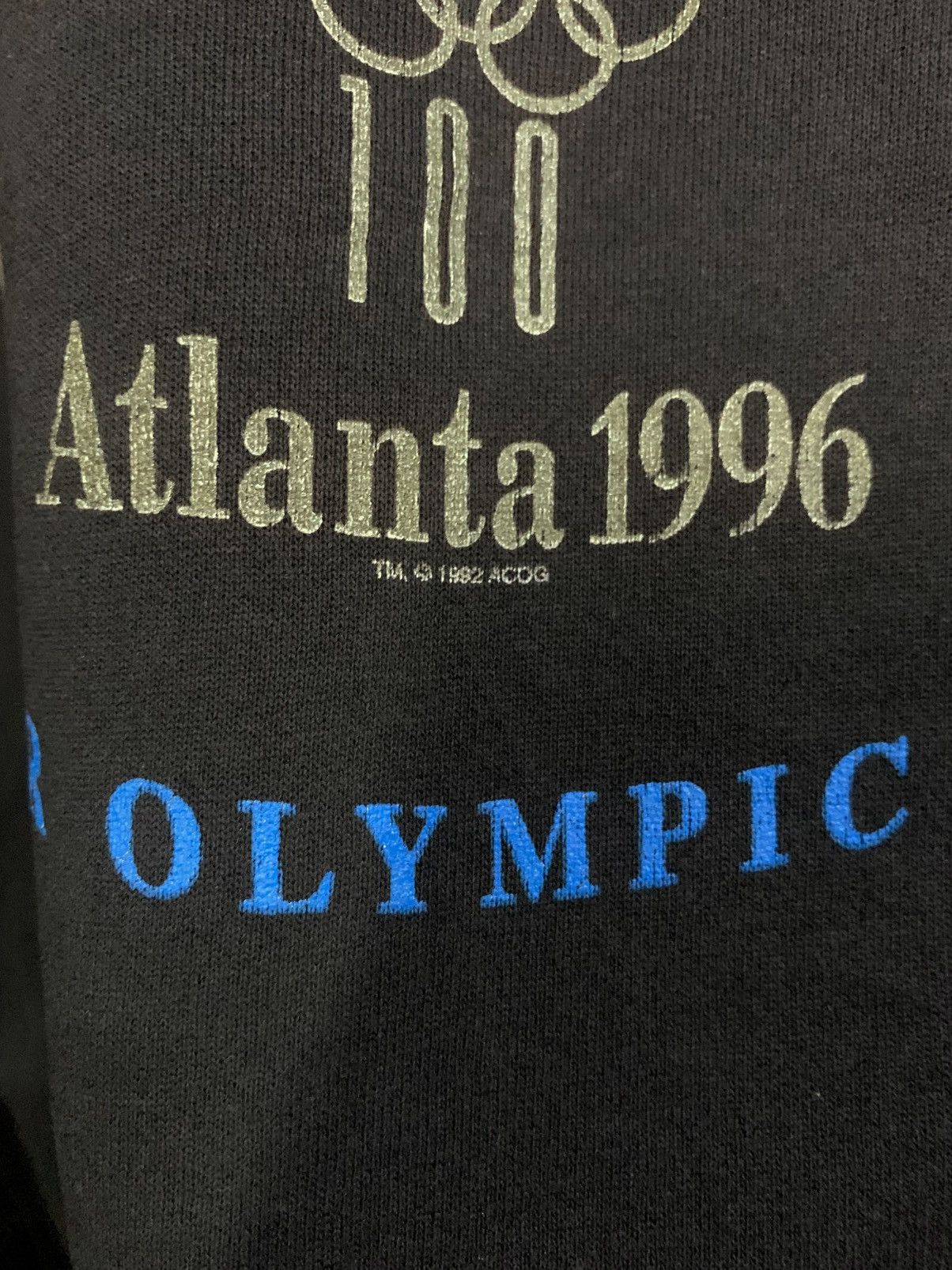 USA Olympics VINTAGE ATLANTA OLYMPIAD SWEATSHIRT Size US L / EU 52-54 / 3 - 7 Thumbnail