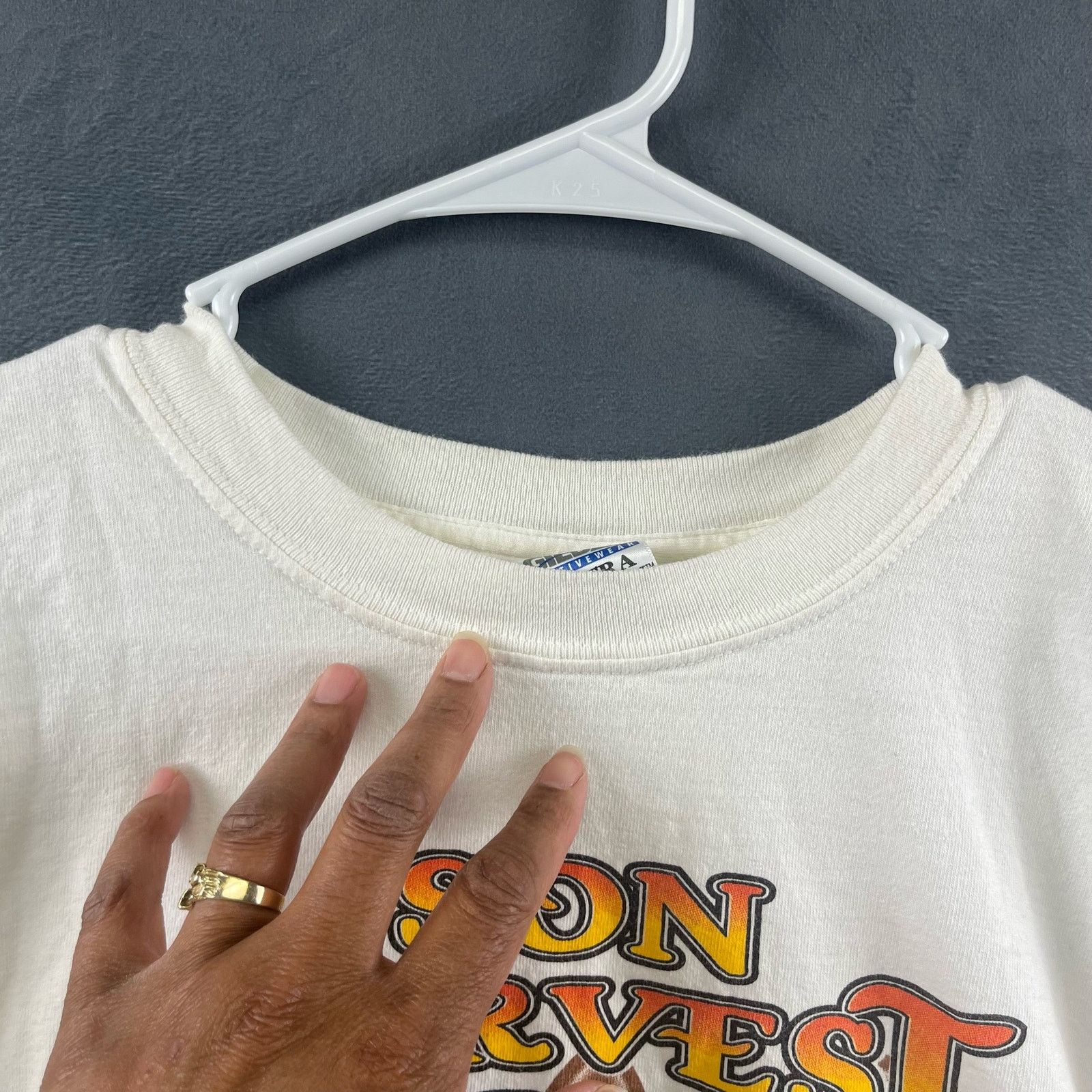 Gildan Vintage Son Harvest County Fair Church Shirt XL 2003 Gildan Size US XL / EU 56 / 4 - 4 Thumbnail