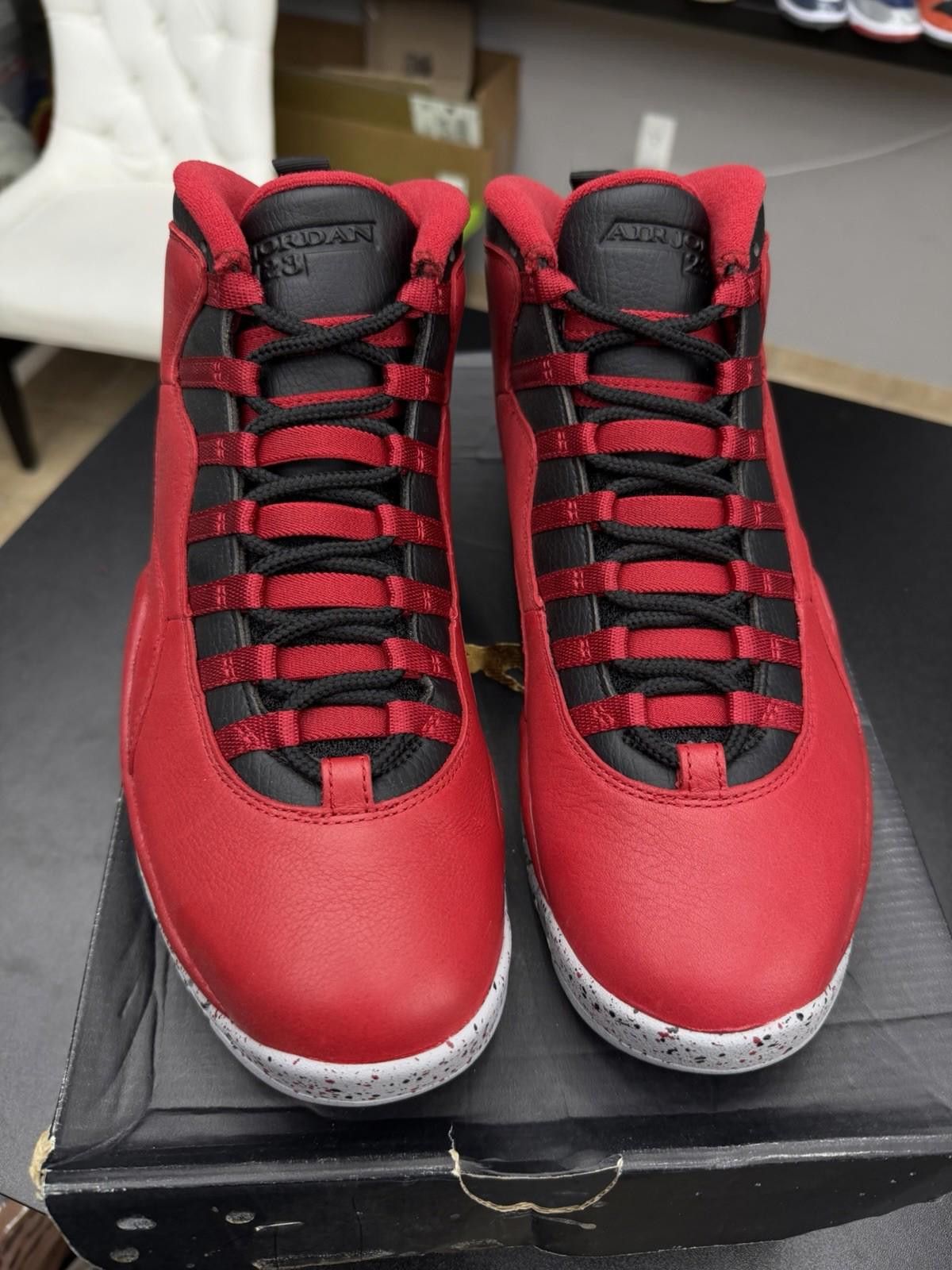 Jordan Brand Air Jordan 10 Retro Bulls Over Broadway 2015 Men's Size 10 Size US 10 / EU 43 - 4 Thumbnail