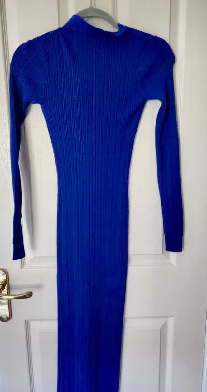 Jacquemus Jacquemus La Robe Maille Azur Ribbed Maxi Dress Size XS / US 0-2 / IT 36-38 - 4 Thumbnail